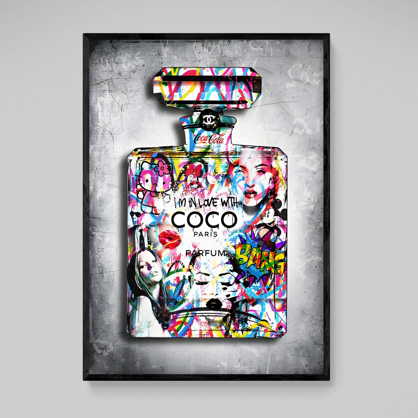 Chanel Pop Art Canvas - Luxury Art Canvas