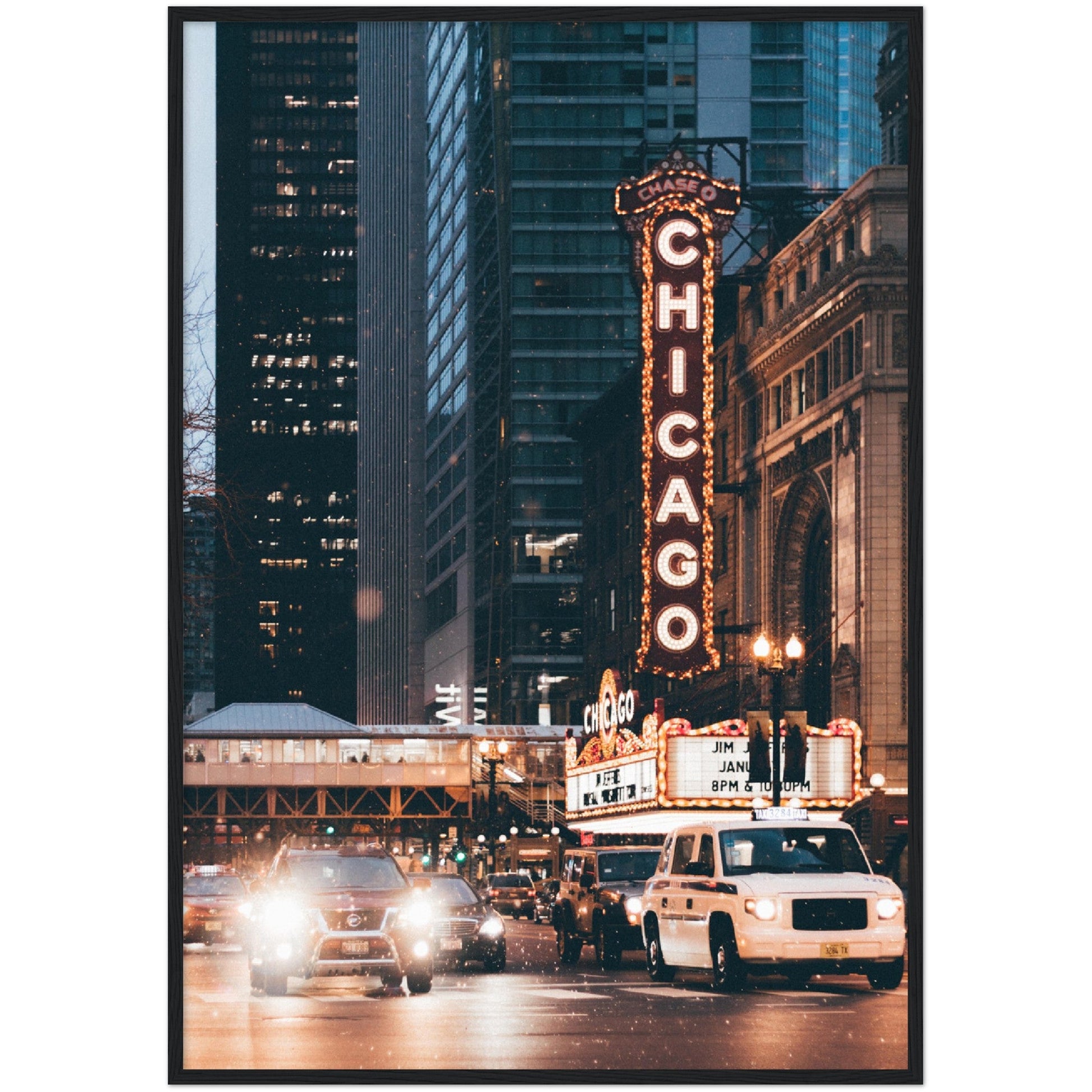 Chicago Theatre Wall Art - Luxury Art Canvas