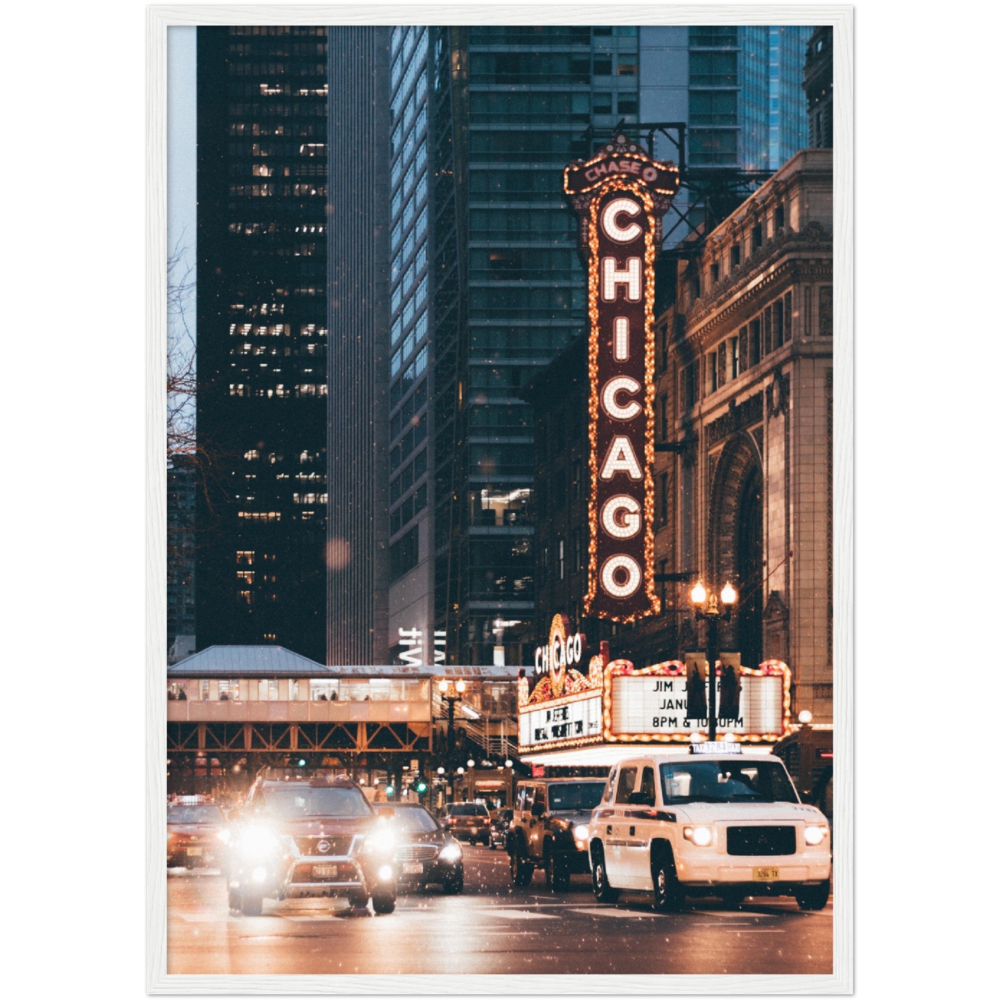 Chicago Theatre Wall Art - Luxury Art Canvas