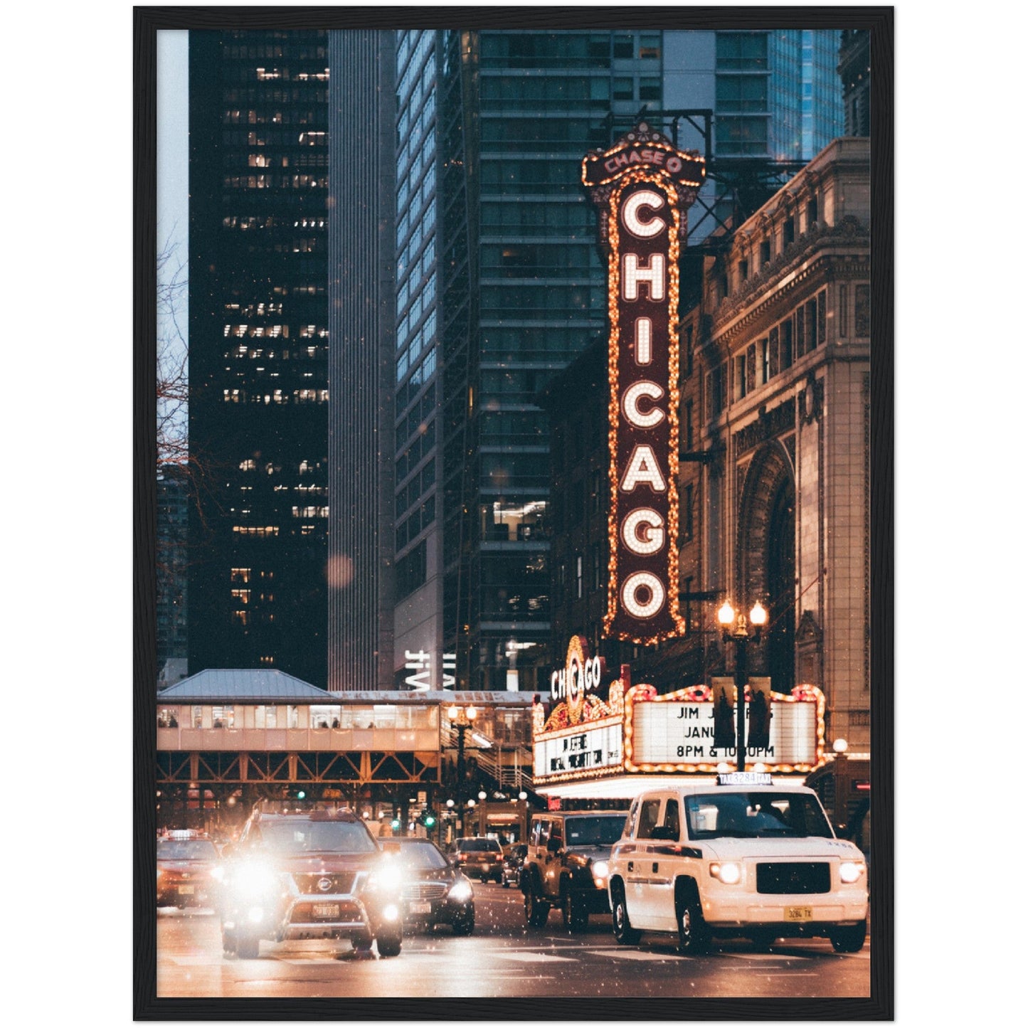 Chicago Theatre Wall Art - Luxury Art Canvas