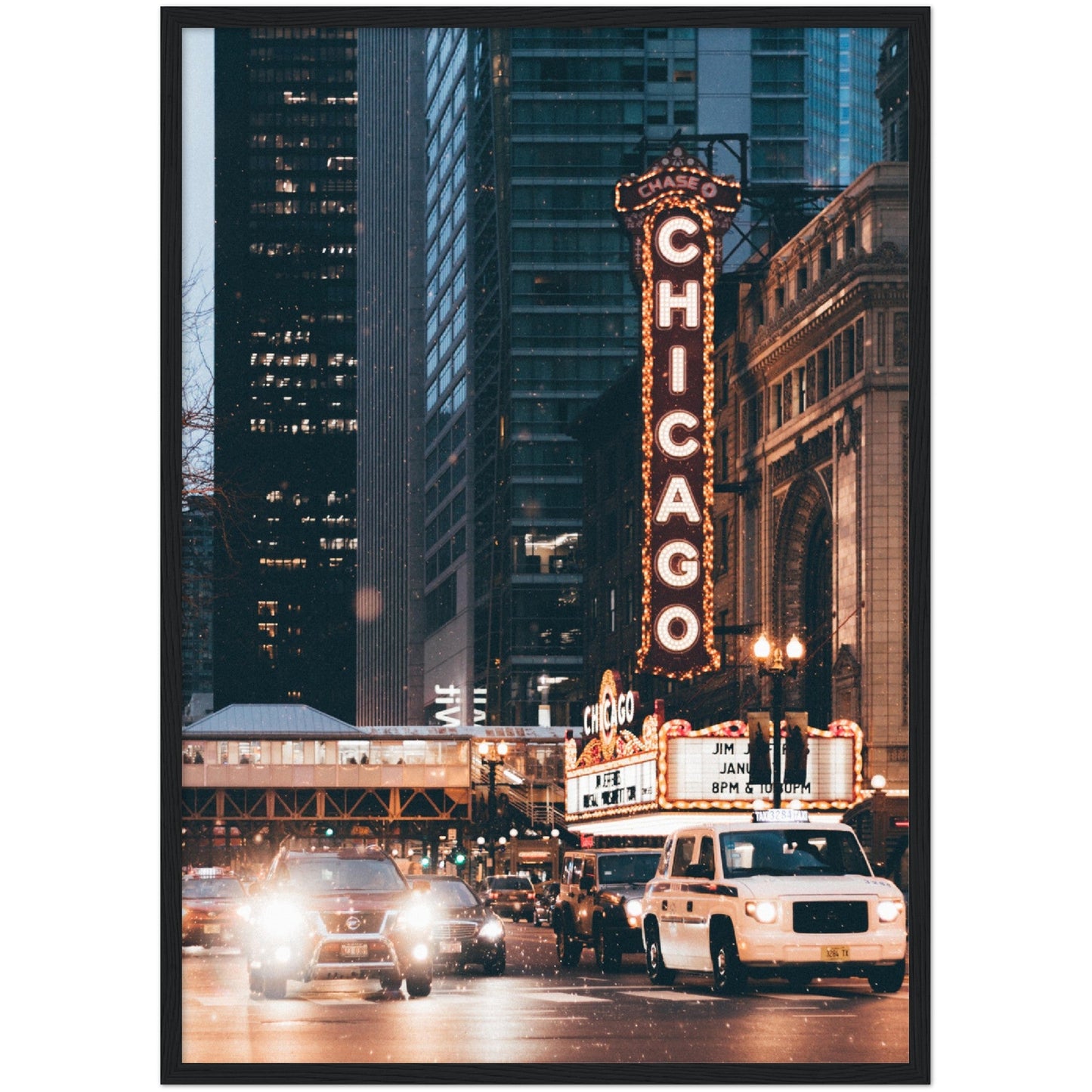 Chicago Theatre Wall Art - Luxury Art Canvas