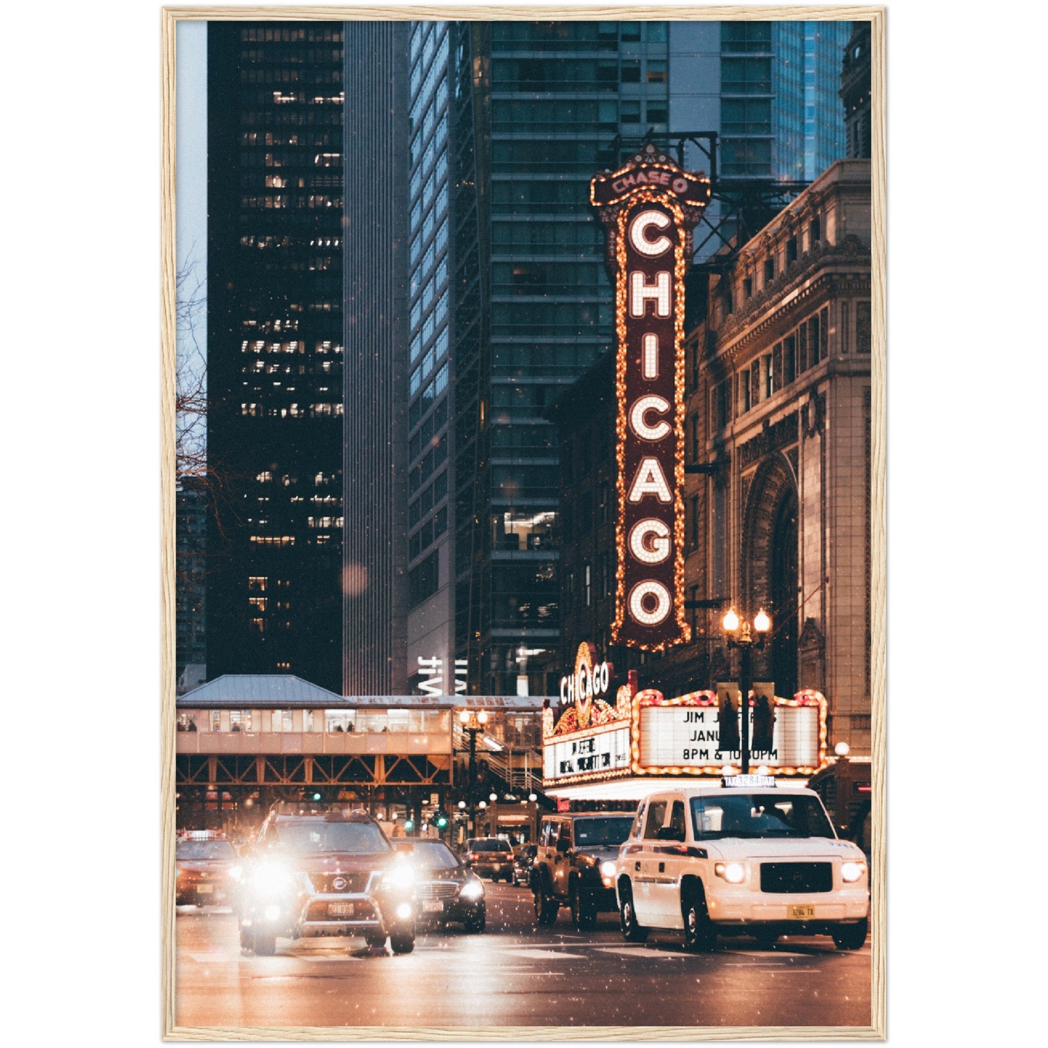 Chicago Theatre Wall Art - Luxury Art Canvas