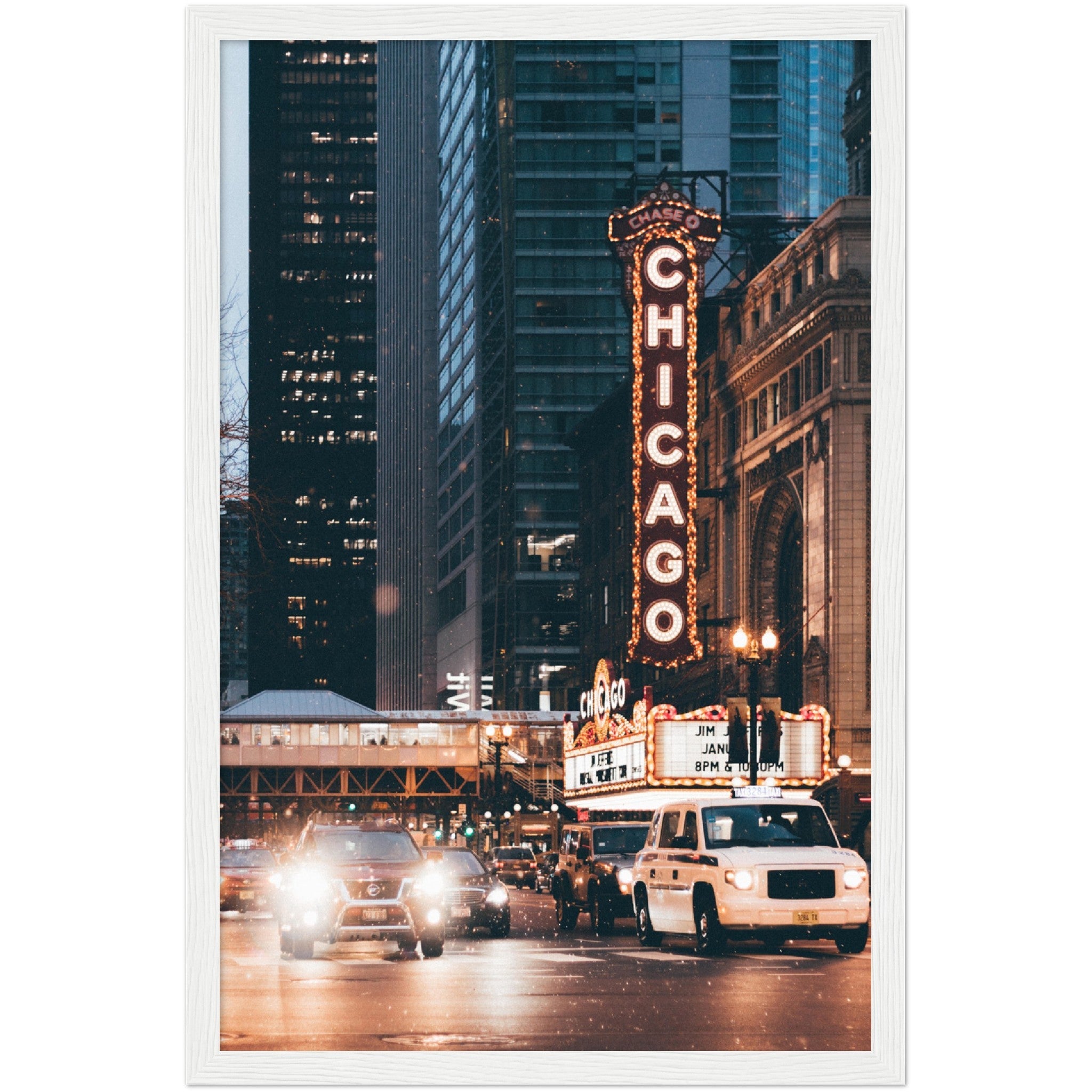 Chicago Theatre Wall Art - Luxury Art Canvas