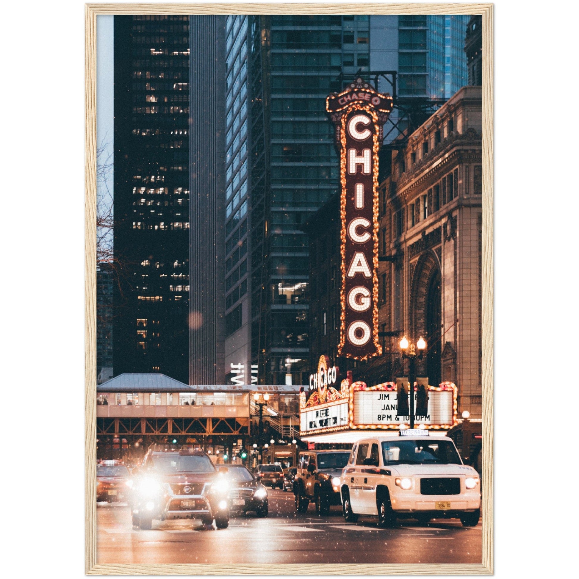 Chicago Theatre Wall Art - Luxury Art Canvas