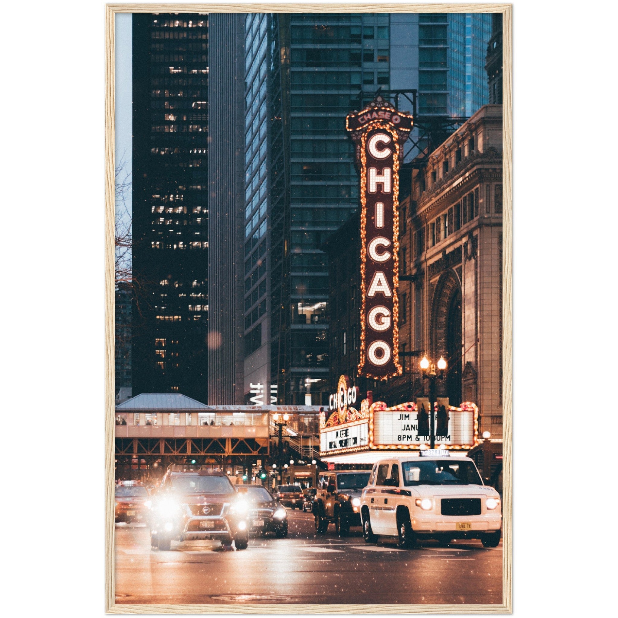 Chicago Theatre Wall Art - Luxury Art Canvas