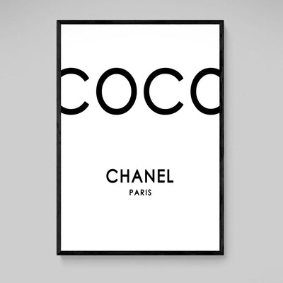 Coco Chanel Canvas - Luxury Art Canvas