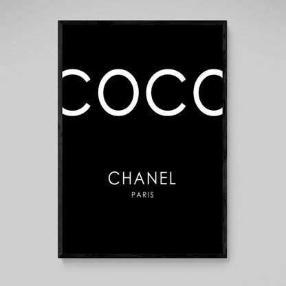 Coco Chanel Wall Art - Luxury Art Canvas
