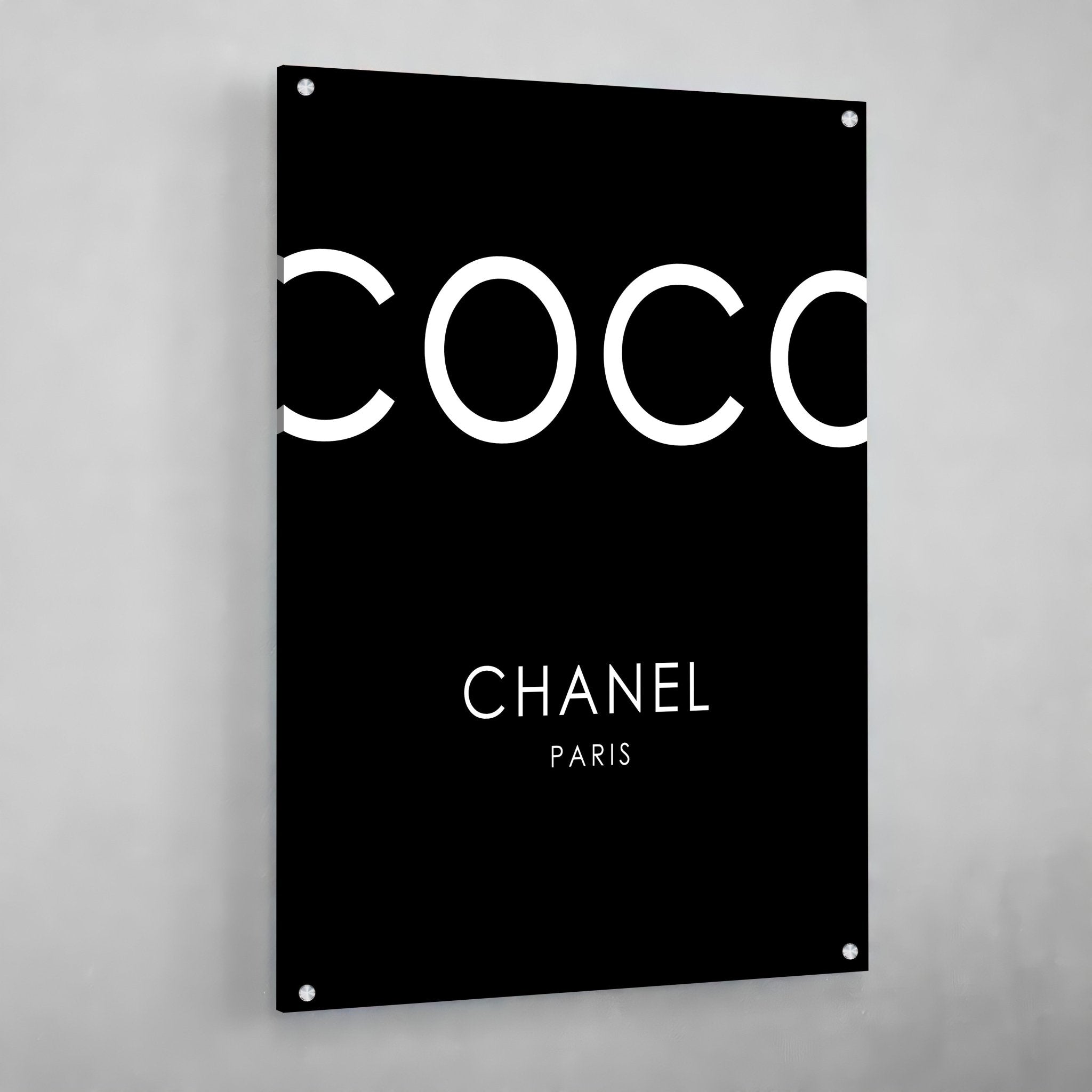 Coco Chanel Wall Art - Luxury Art Canvas
