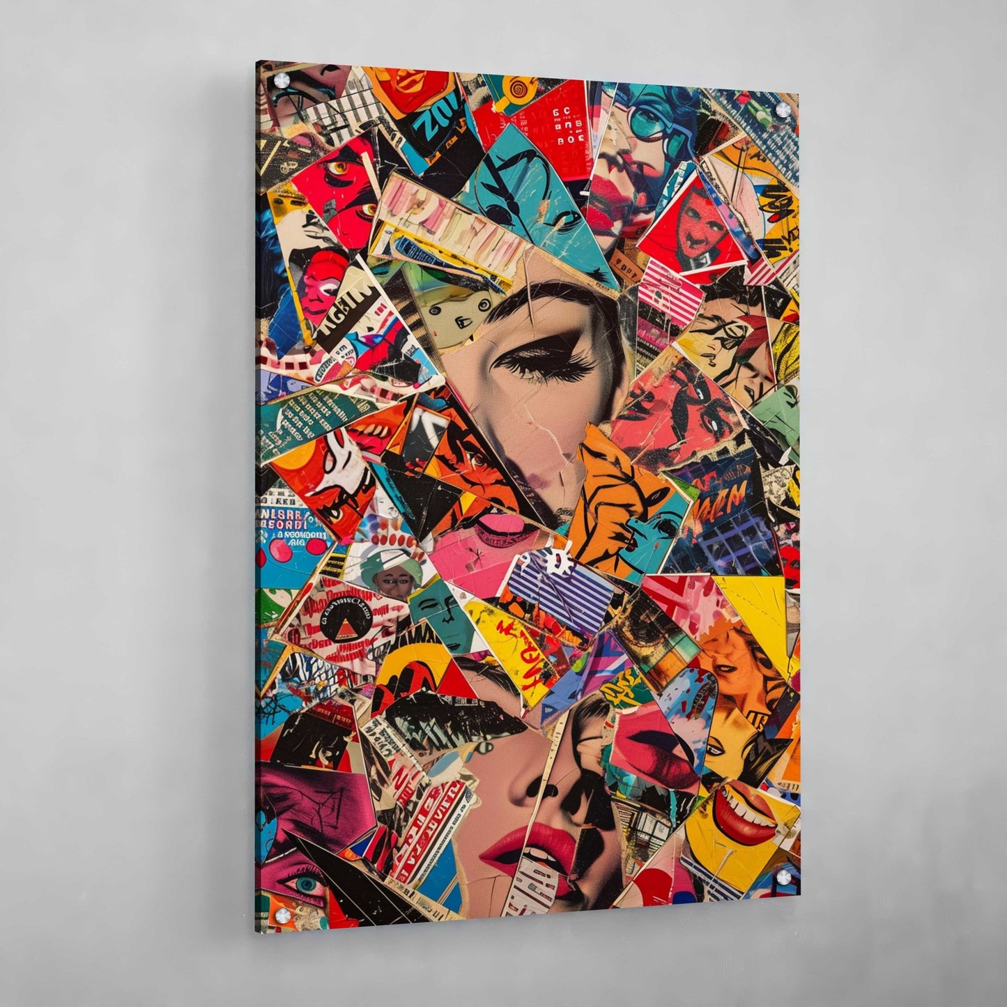 Collage Pop Art Canvas - Luxury Art Canvas