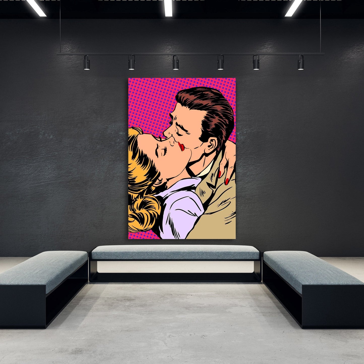 Colorful Pop Art Canvas - Luxury Art Canvas