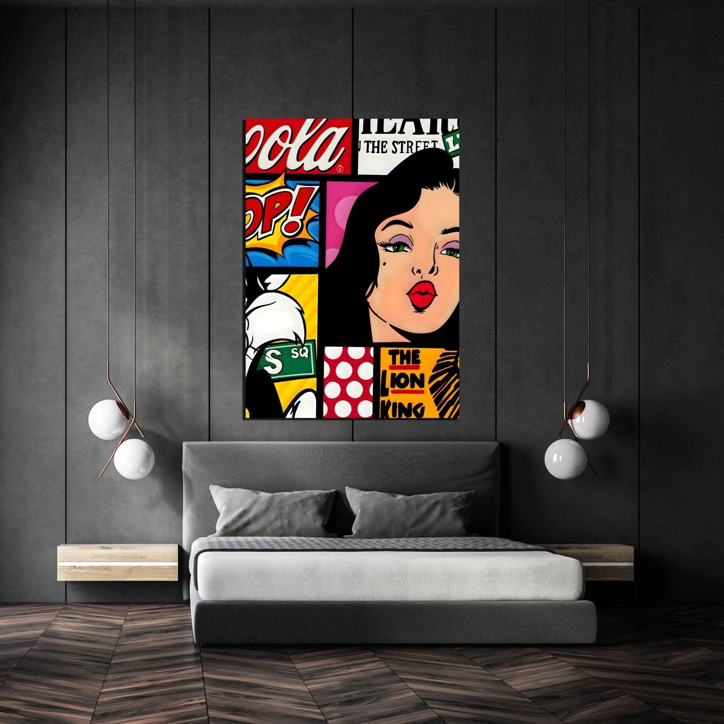 Comic Book Pop Art Canvas - Luxury Art Canvas