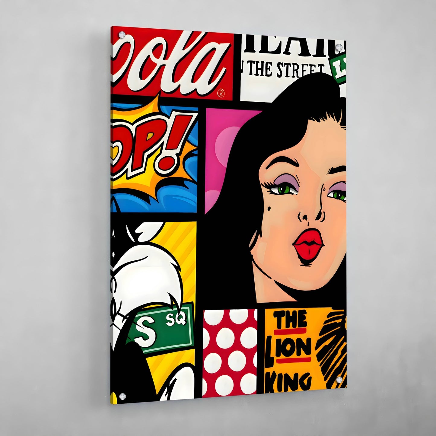 Comic Book Pop Art Canvas - Luxury Art Canvas