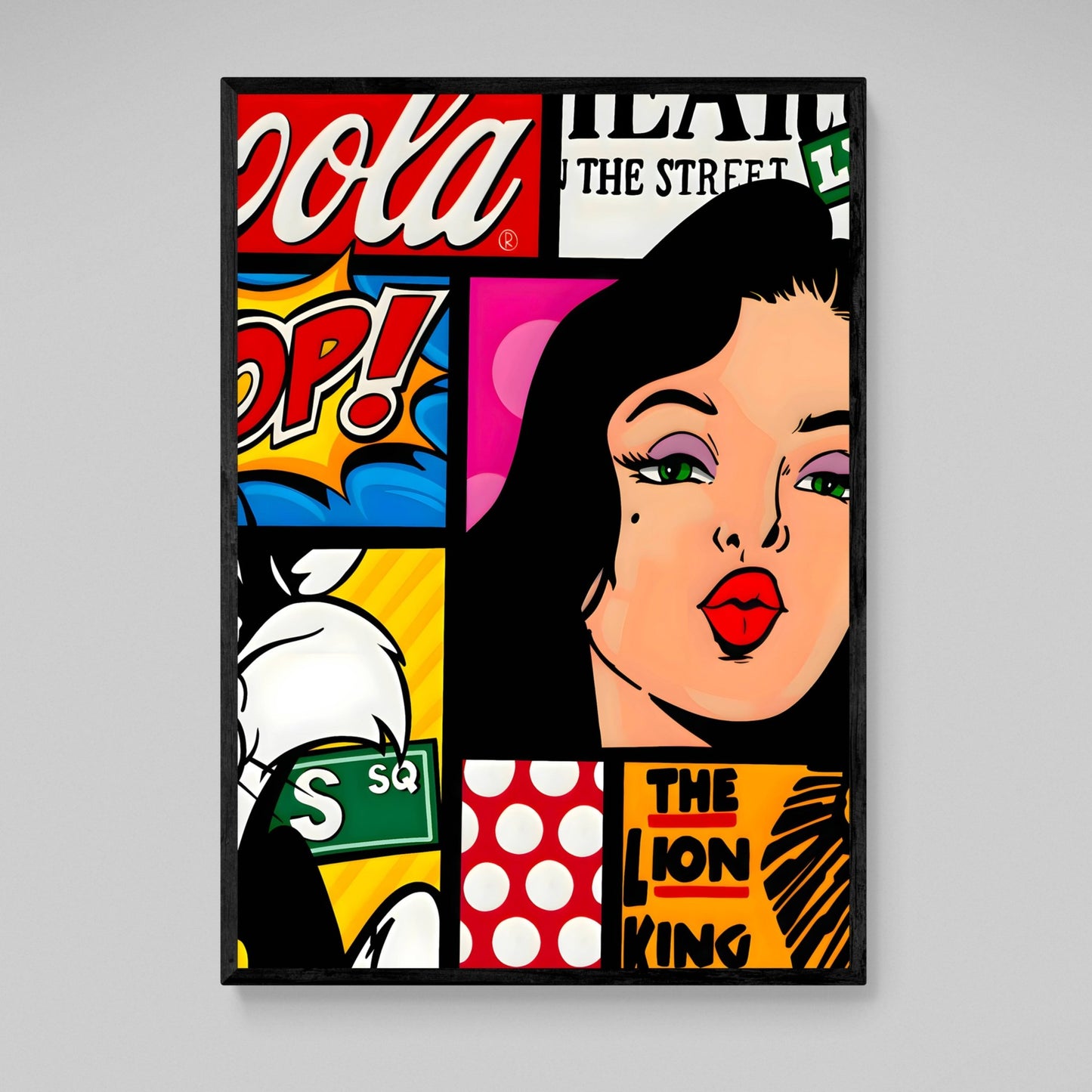 Comic Book Pop Art Canvas - Luxury Art Canvas