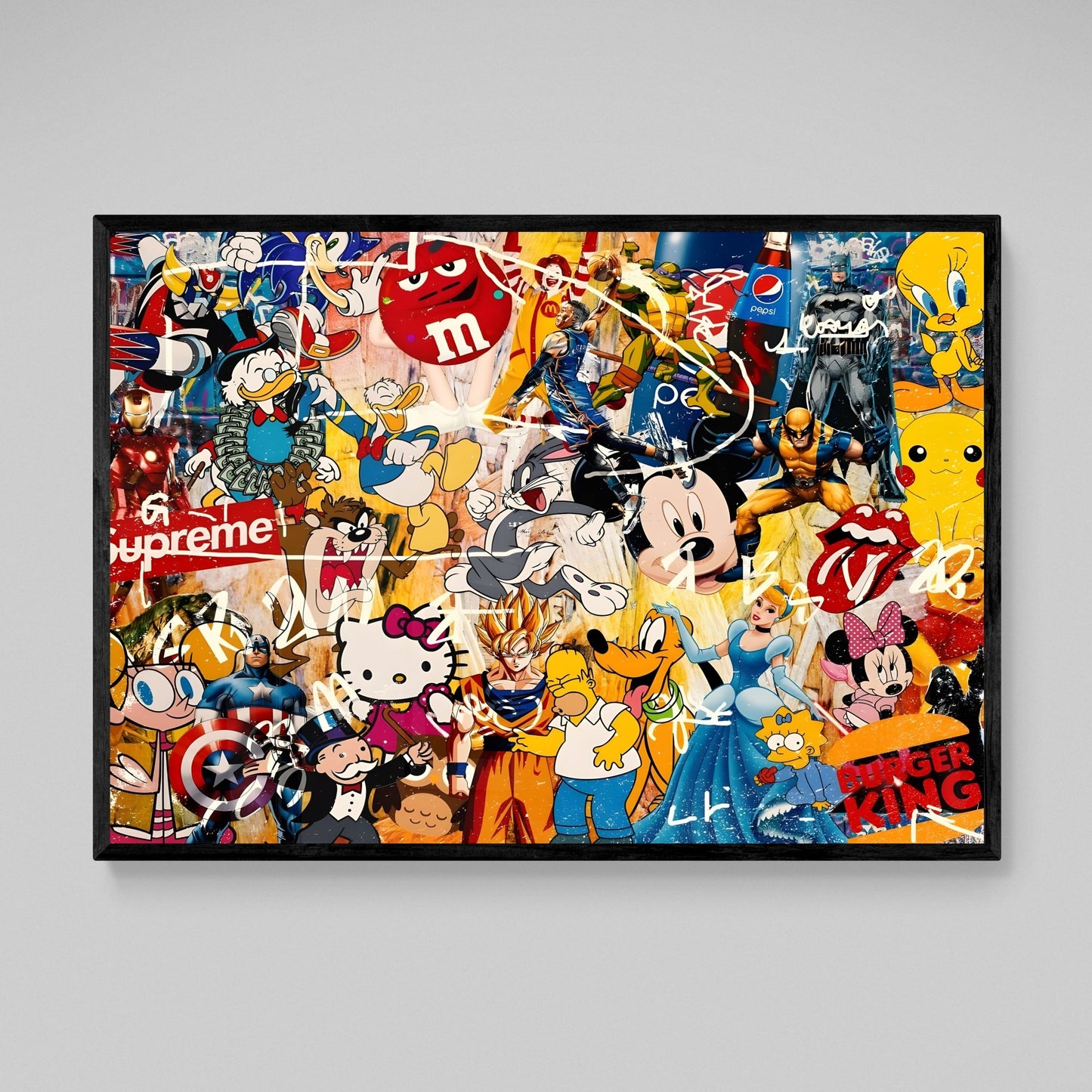 Comic Pop Art Canvas - Luxury Art Canvas