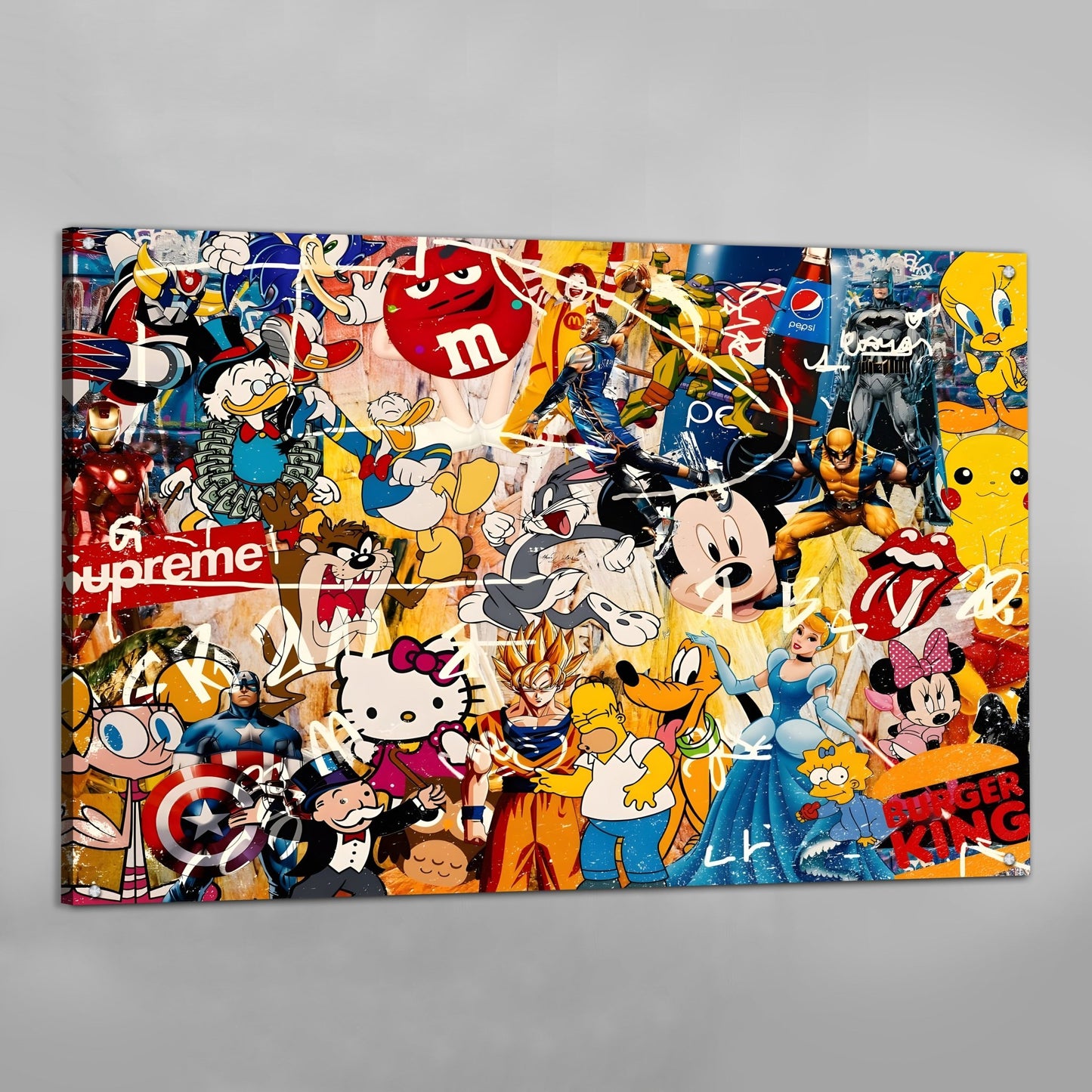 Comic Pop Art Canvas - Luxury Art Canvas