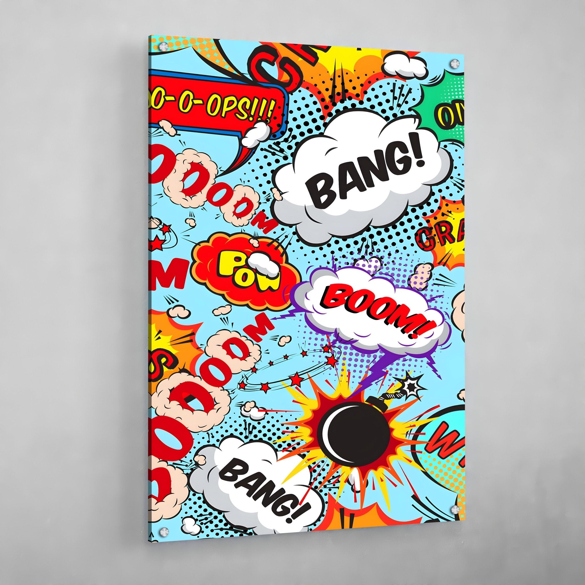 Comics Pop Art Canvas - Luxury Art Canvas
