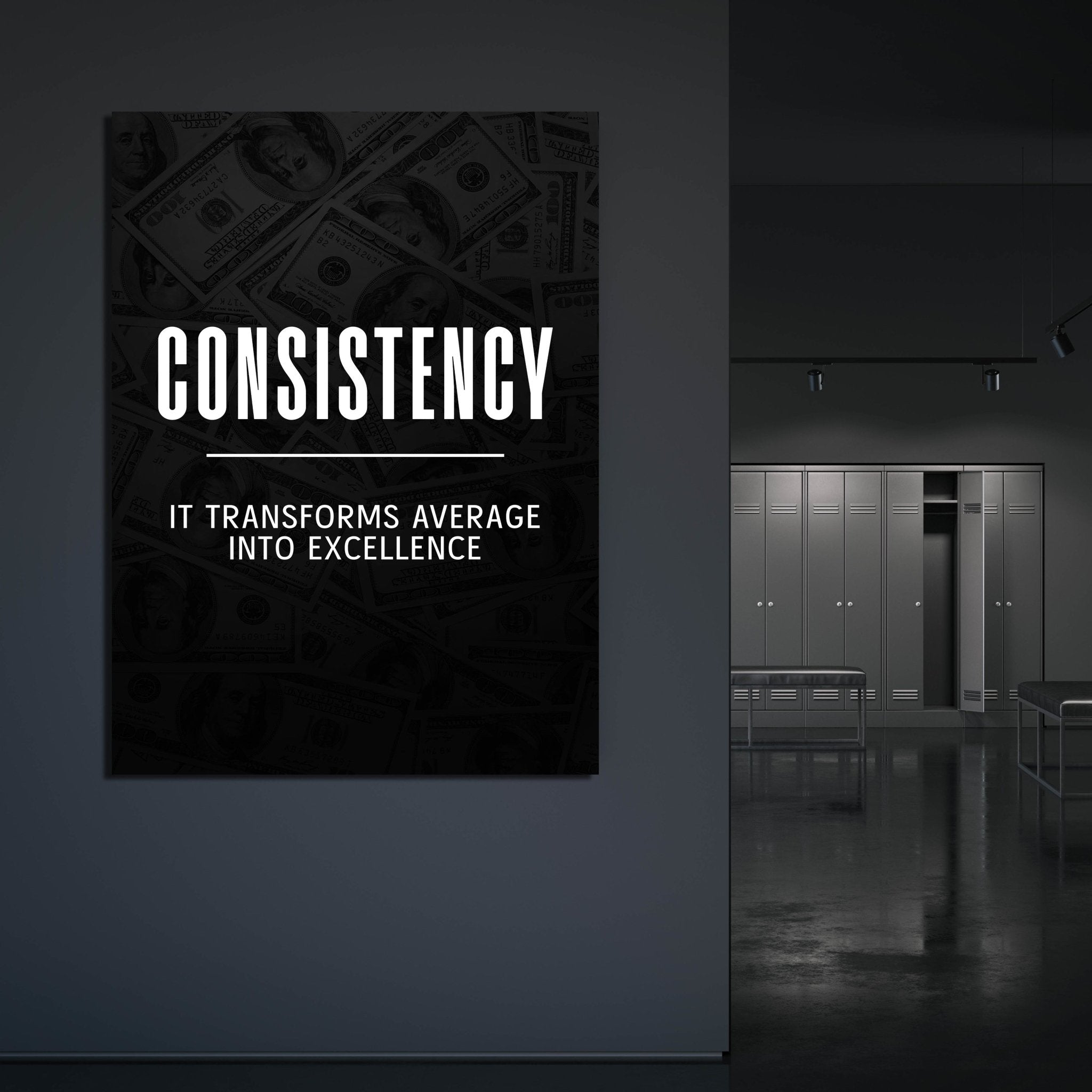 Consistency Canvas - Luxury Art Canvas