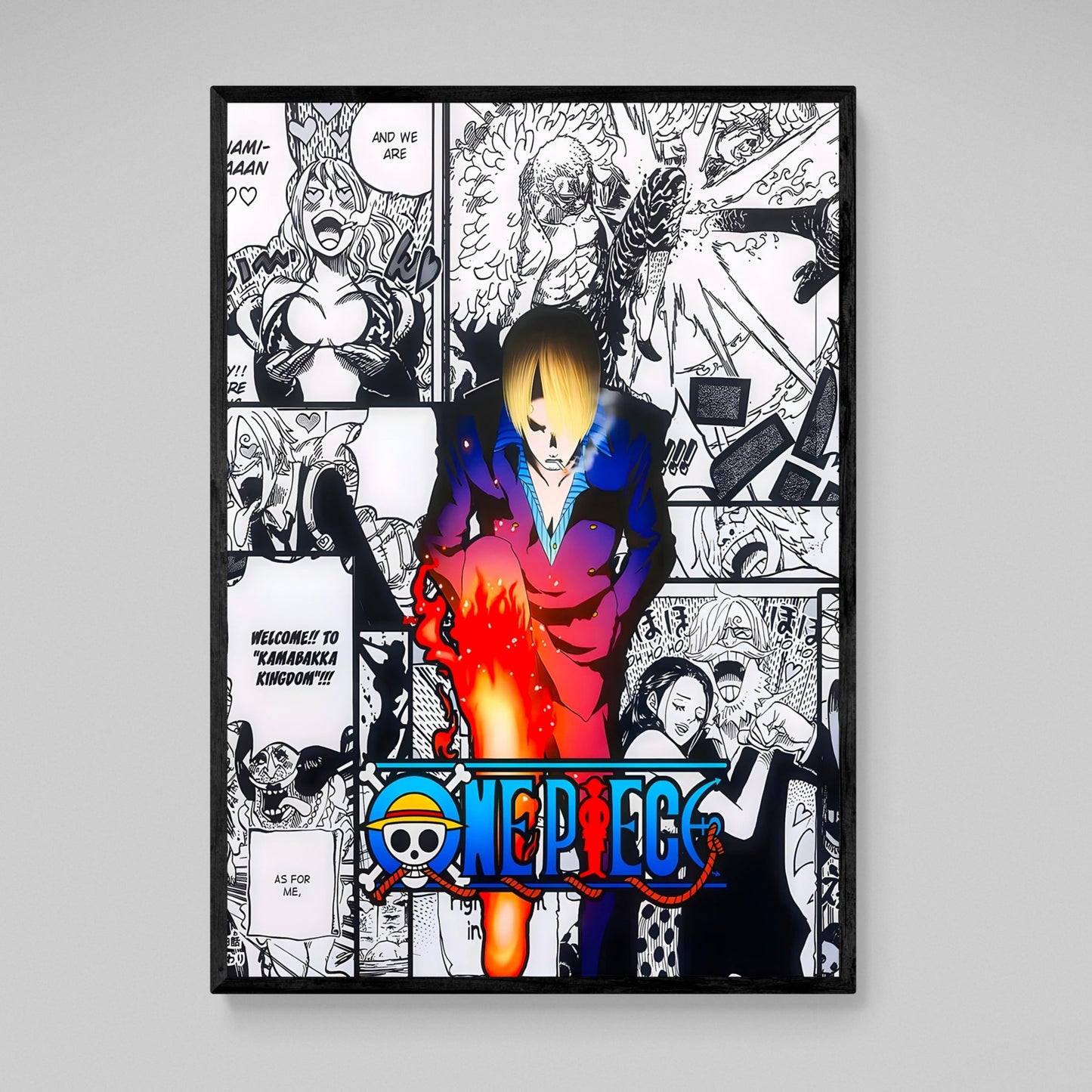 Cook Pirate Anime Wall Art - Luxury Art Canvas