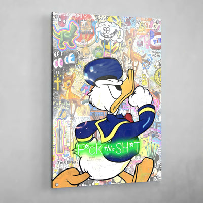 Duck Graffiti Wall Art - Luxury Art Canvas
