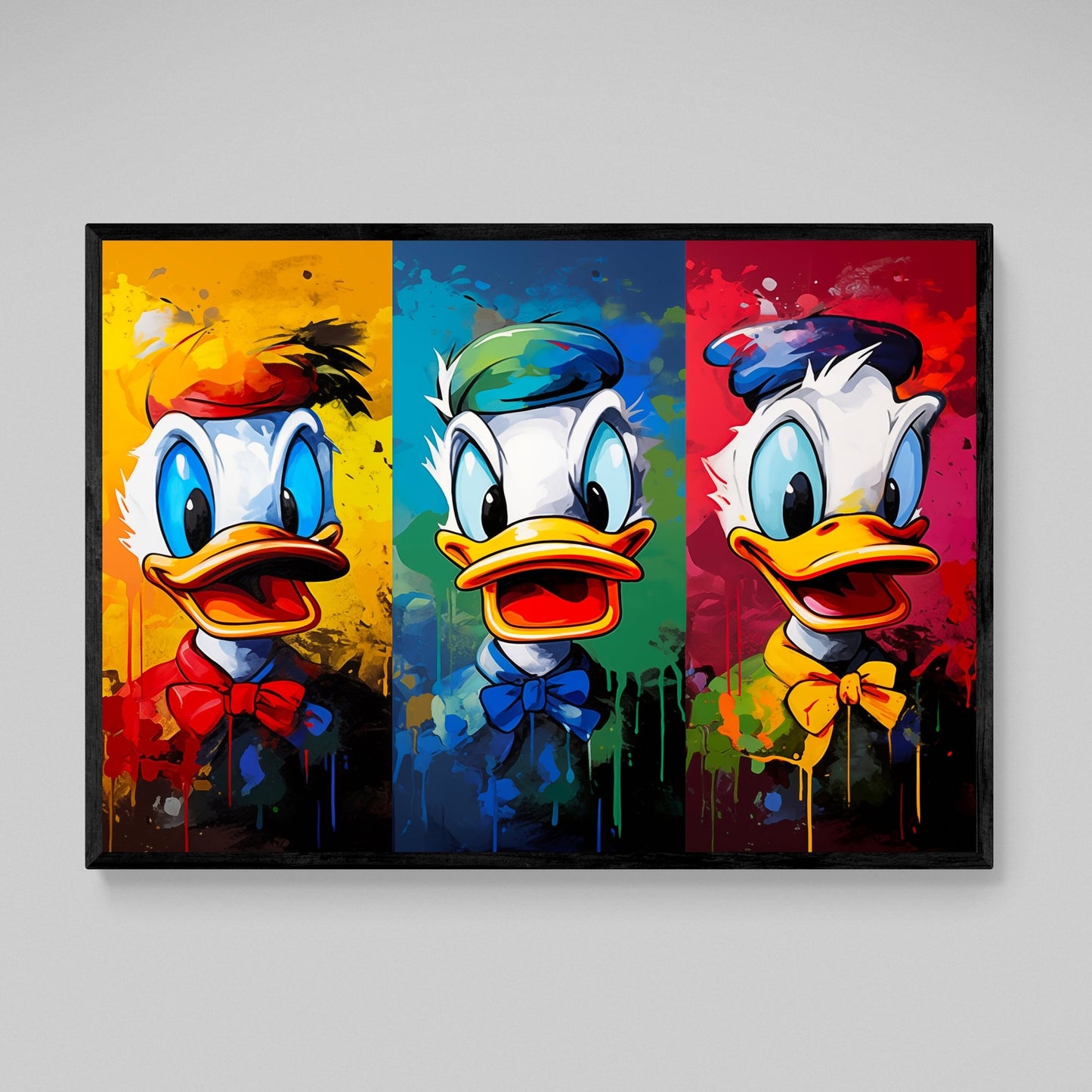 Duck Pop Art Wall Art - Luxury Art Canvas