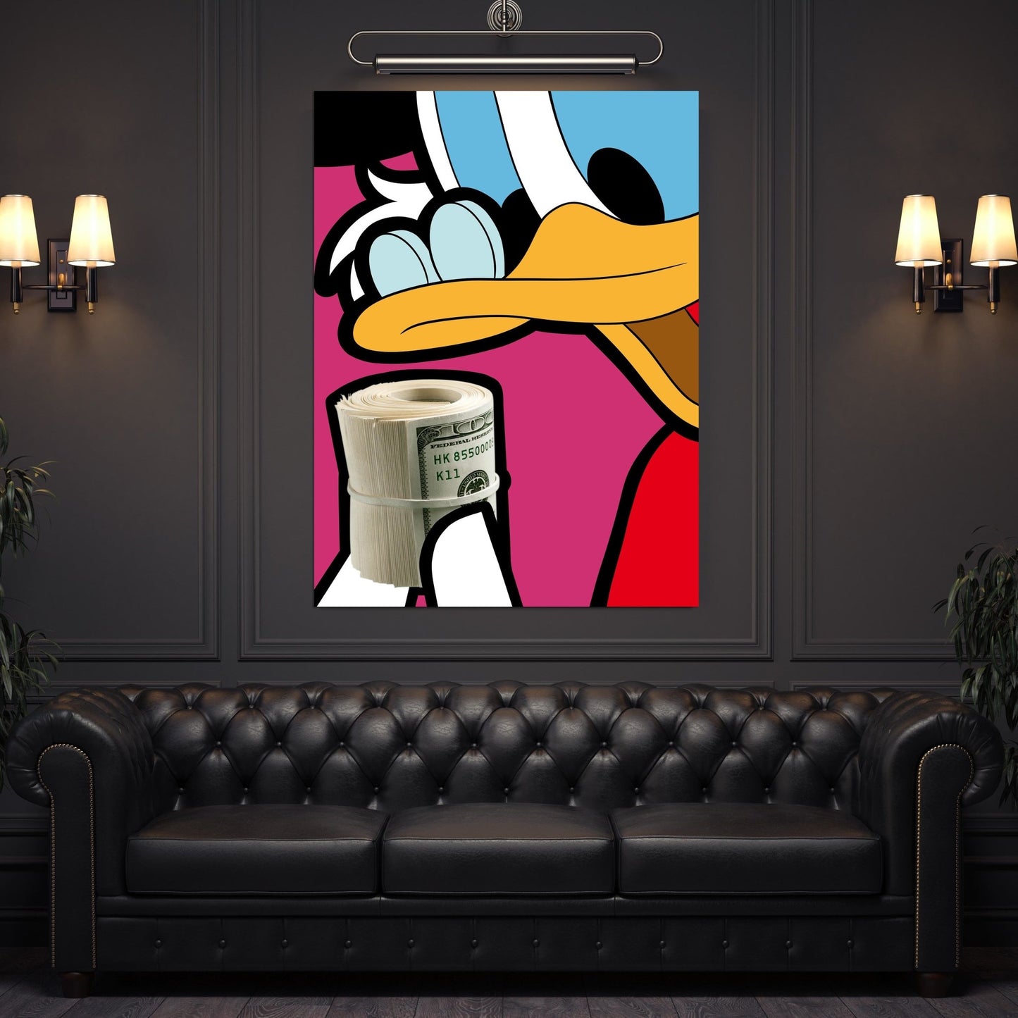 Duck Pop Canvas - Luxury Art Canvas