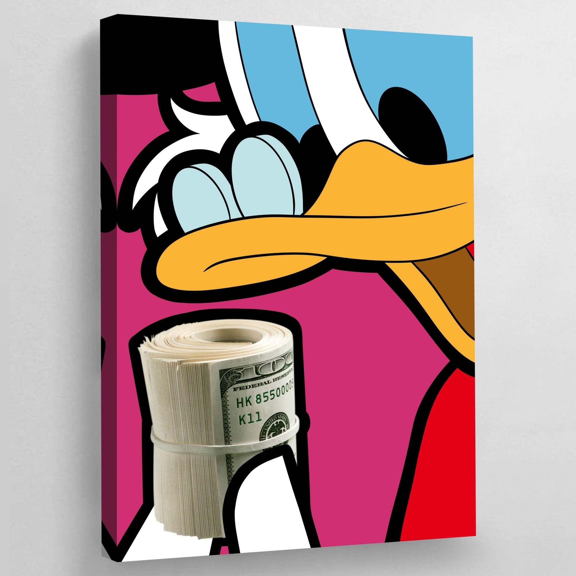 Duck Pop Canvas - Luxury Art Canvas