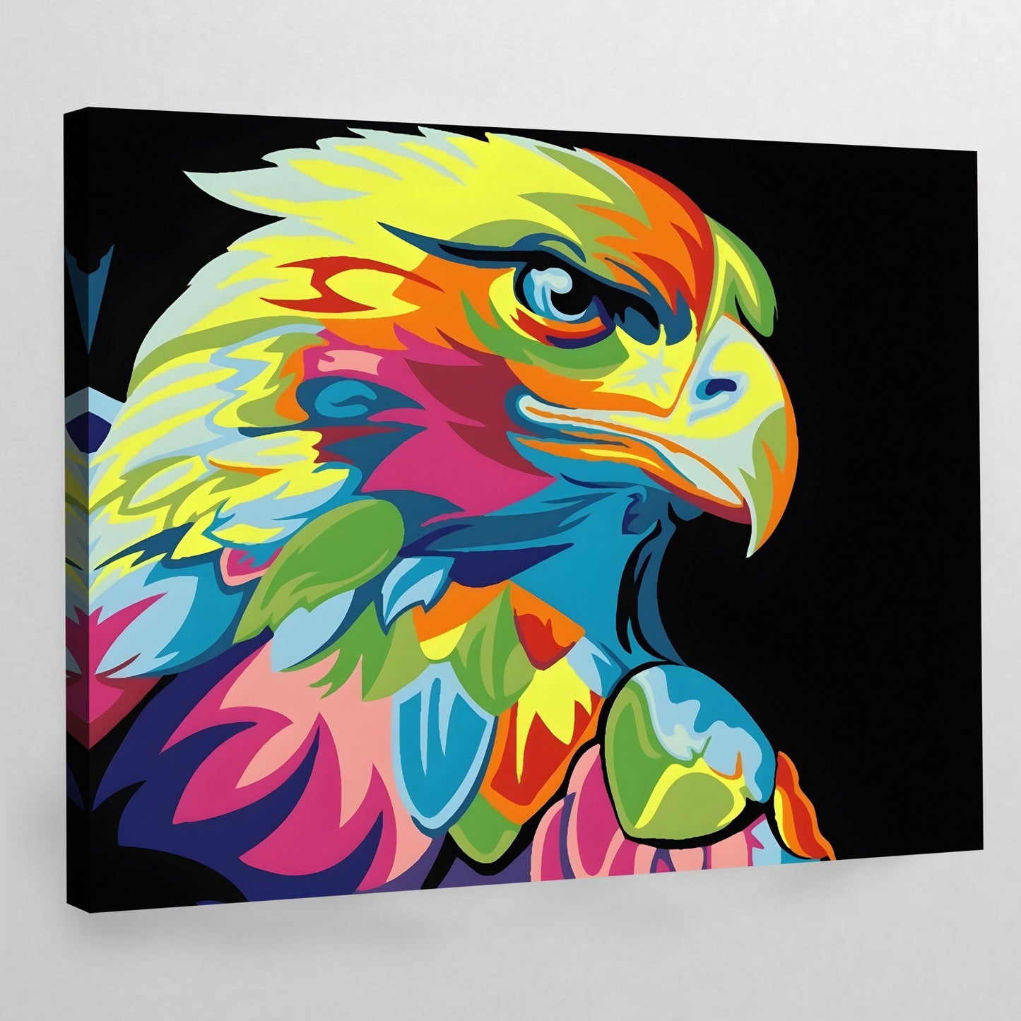 Eagle Pop Art Canvas - Luxury Art Canvas