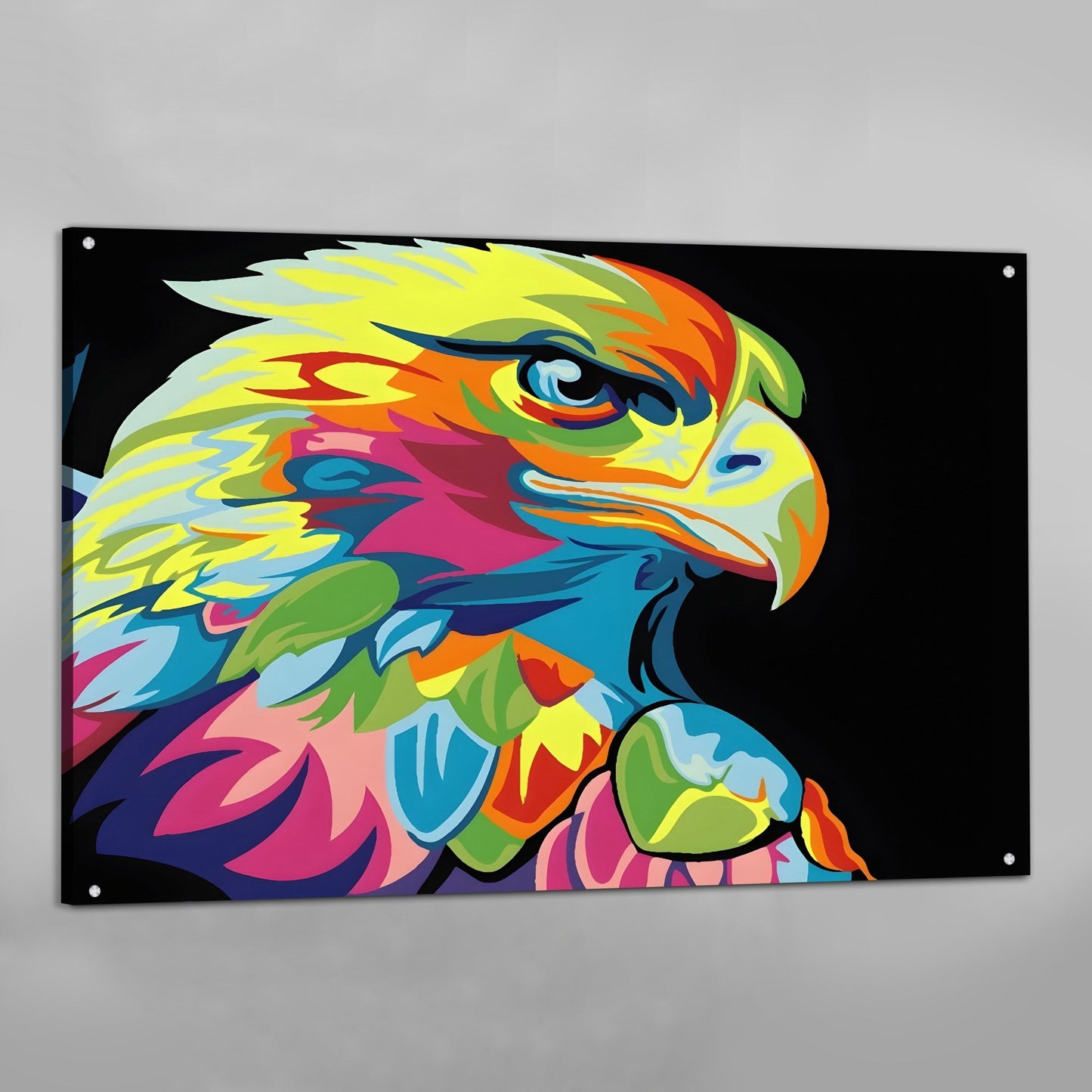 Eagle Pop Art Canvas - Luxury Art Canvas