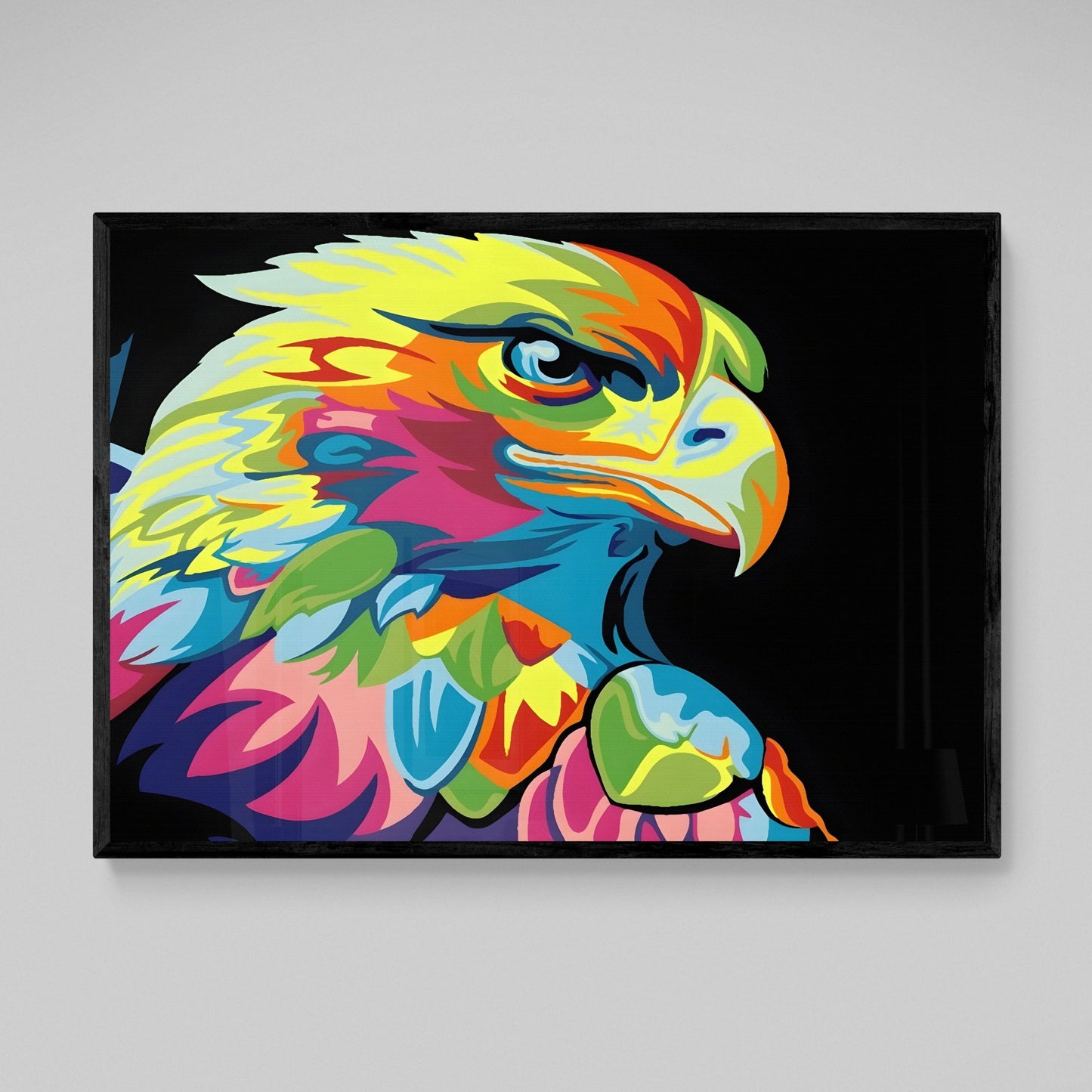 Eagle Pop Art Canvas - Luxury Art Canvas