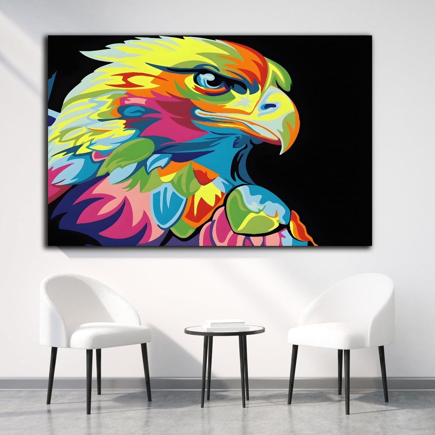 Eagle Pop Art Canvas - Luxury Art Canvas