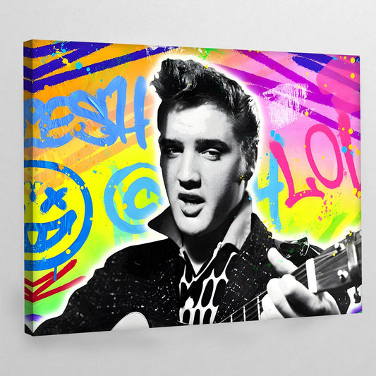 Elvis Presley Pop Art - Luxury Art Canvas