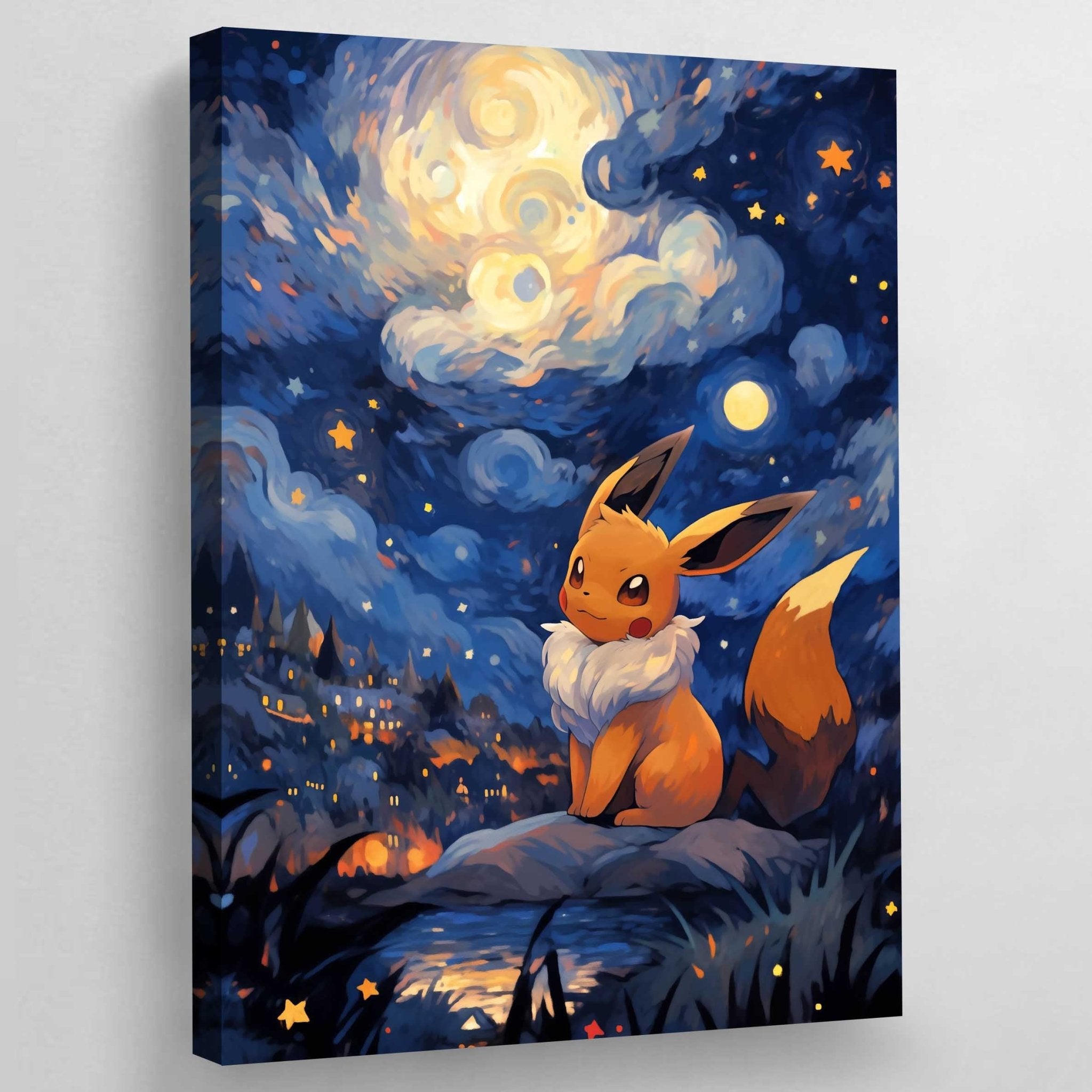 Eve Anime Wall Art - Luxury Art Canvas