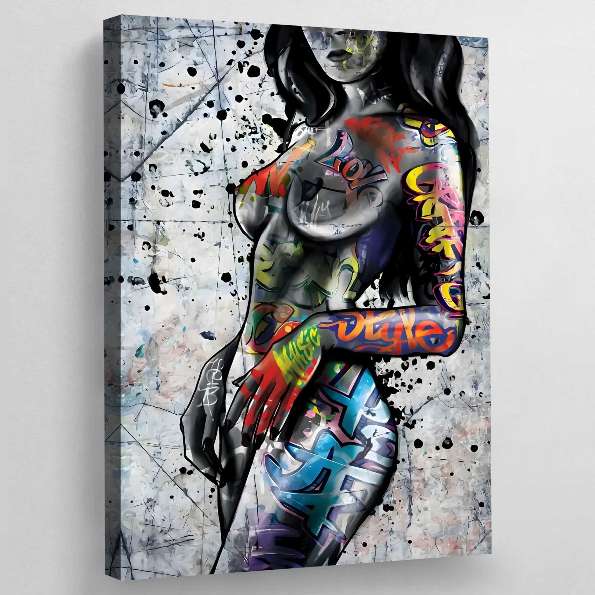 Female Body Wall Art - Luxury Art Canvas