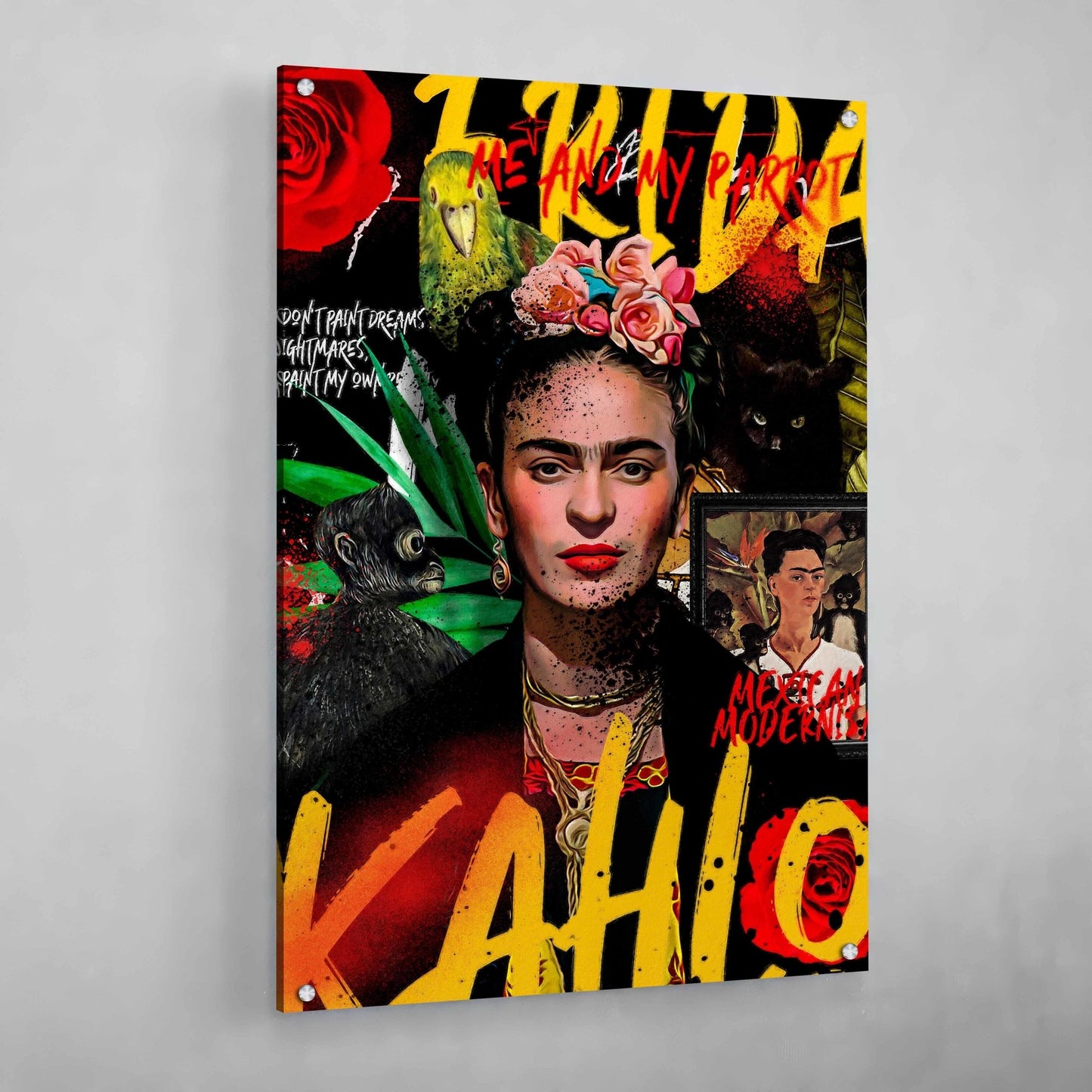 Frida Kahlo Wall Art - Luxury Art Canvas