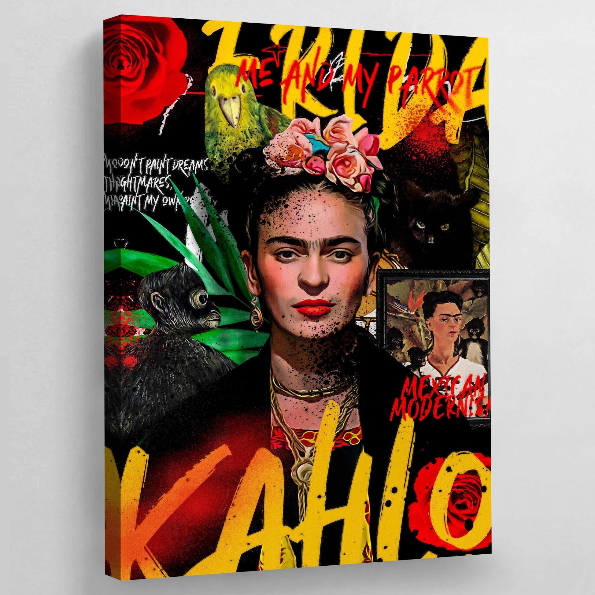 Frida Kahlo Wall Art - Luxury Art Canvas