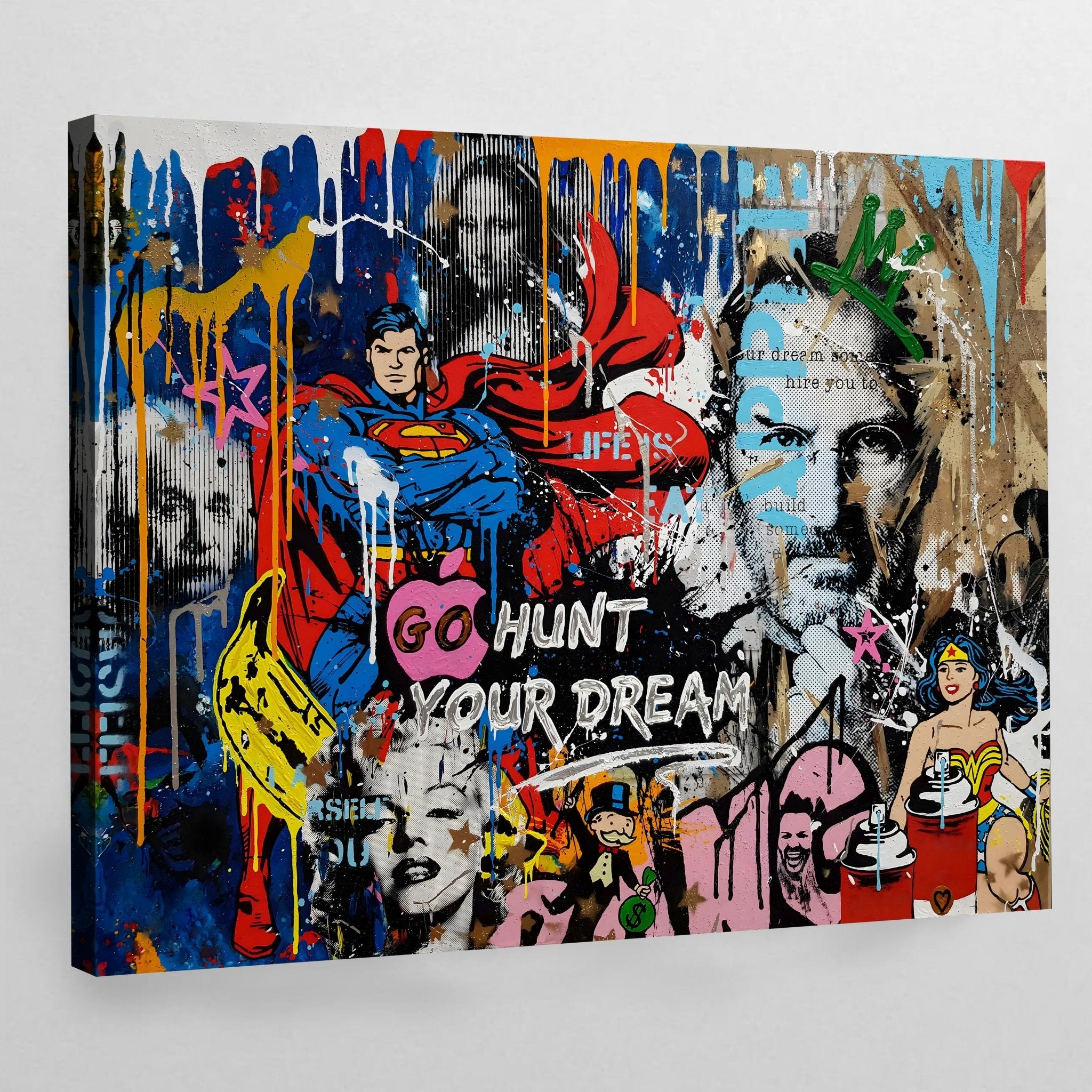 Graffiti Art Wall Decor - Luxury Art Canvas