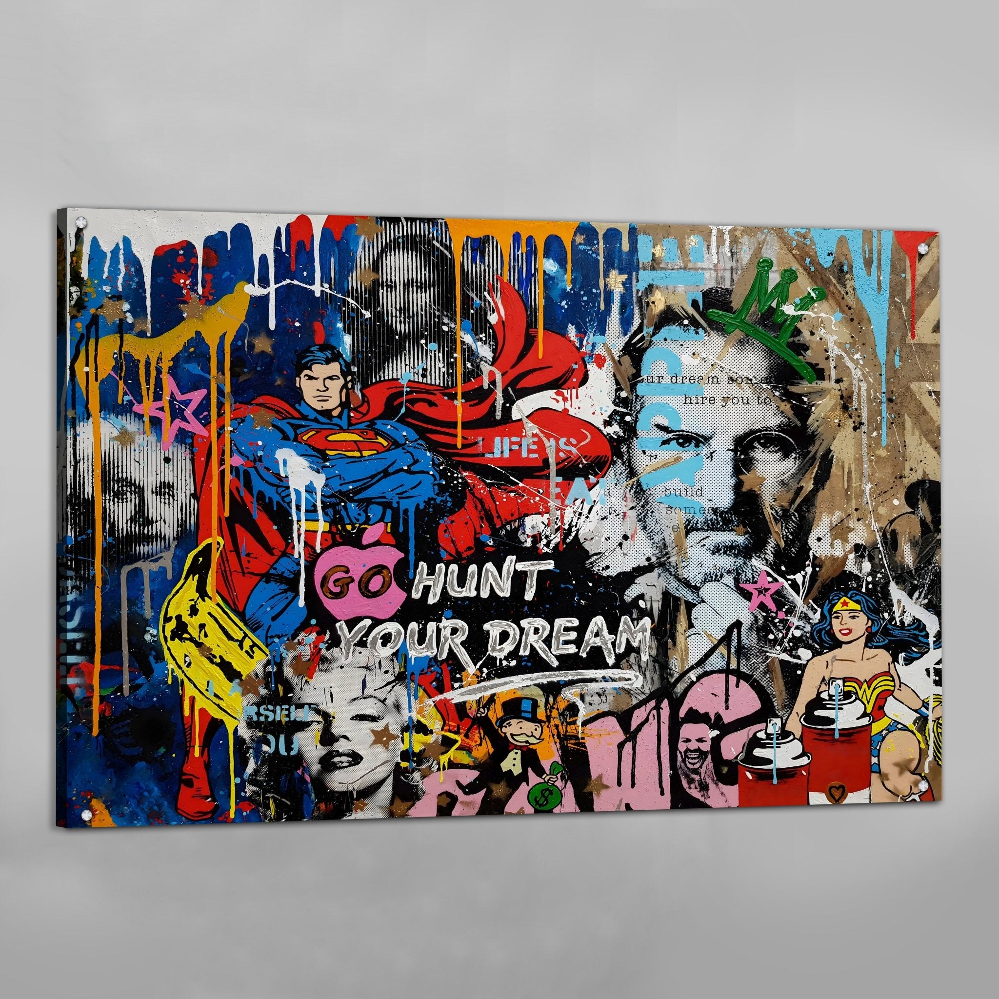 Graffiti Art Wall Decor - Luxury Art Canvas