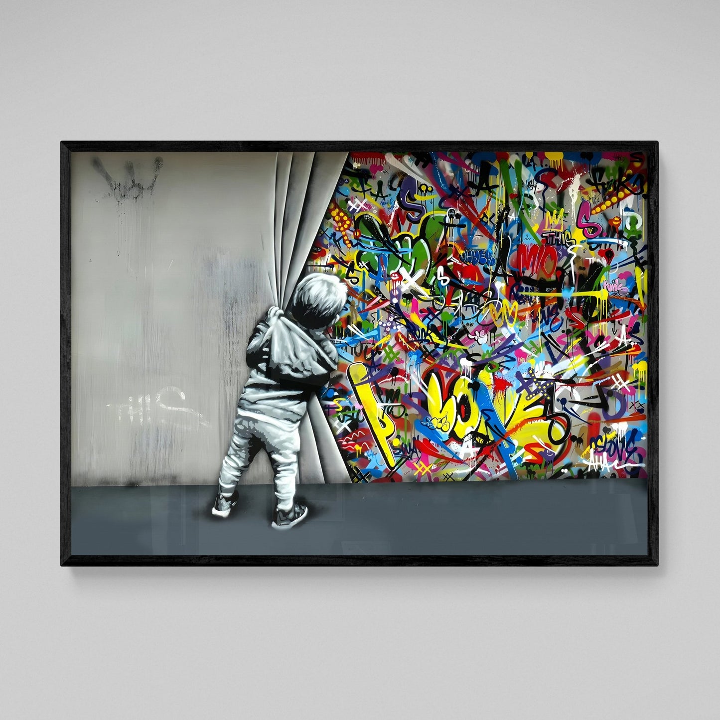 Graffiti Canvas Art - Luxury Art Canvas