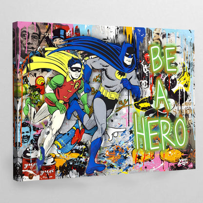 Graffiti Comic Wall Art - Luxury Art Canvas