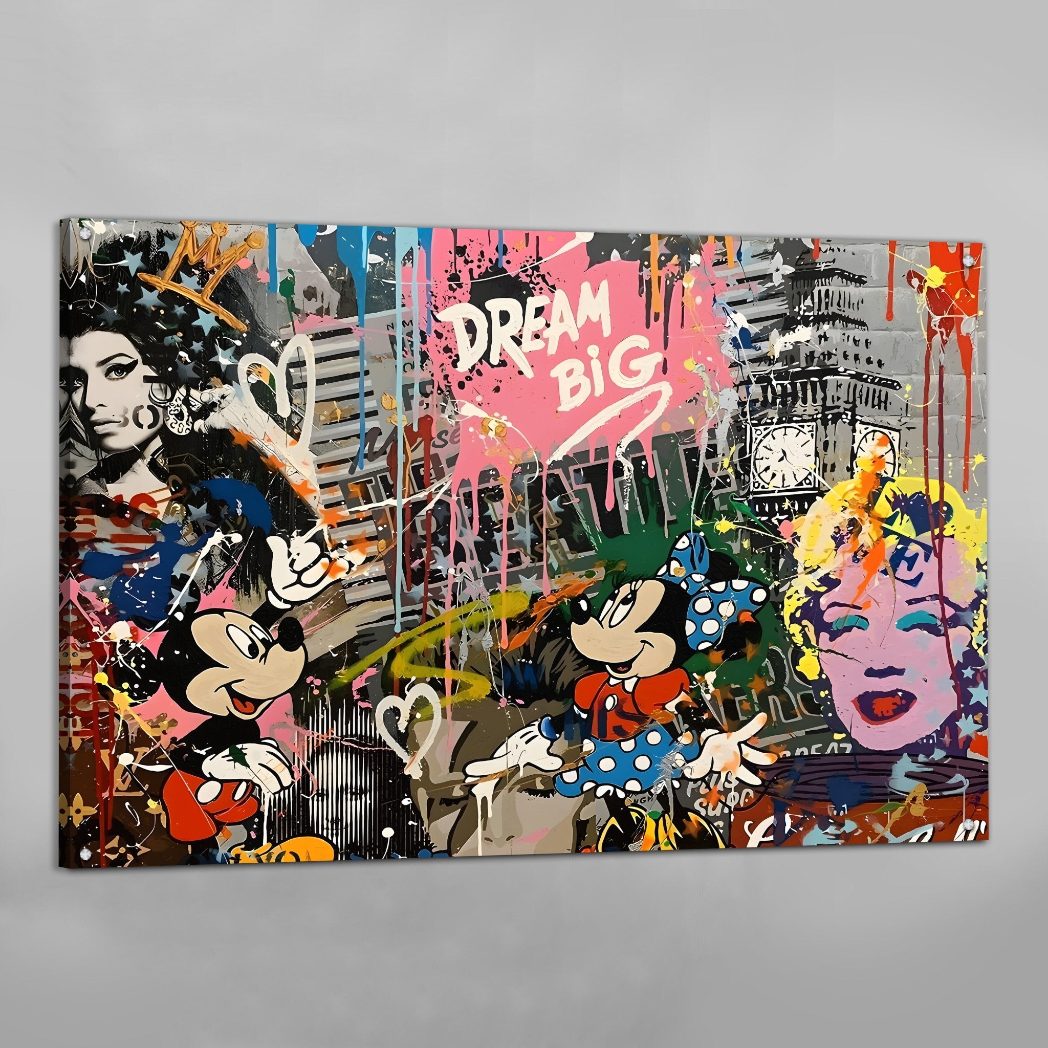 Graffiti Street Art Canvas - Luxury Art Canvas