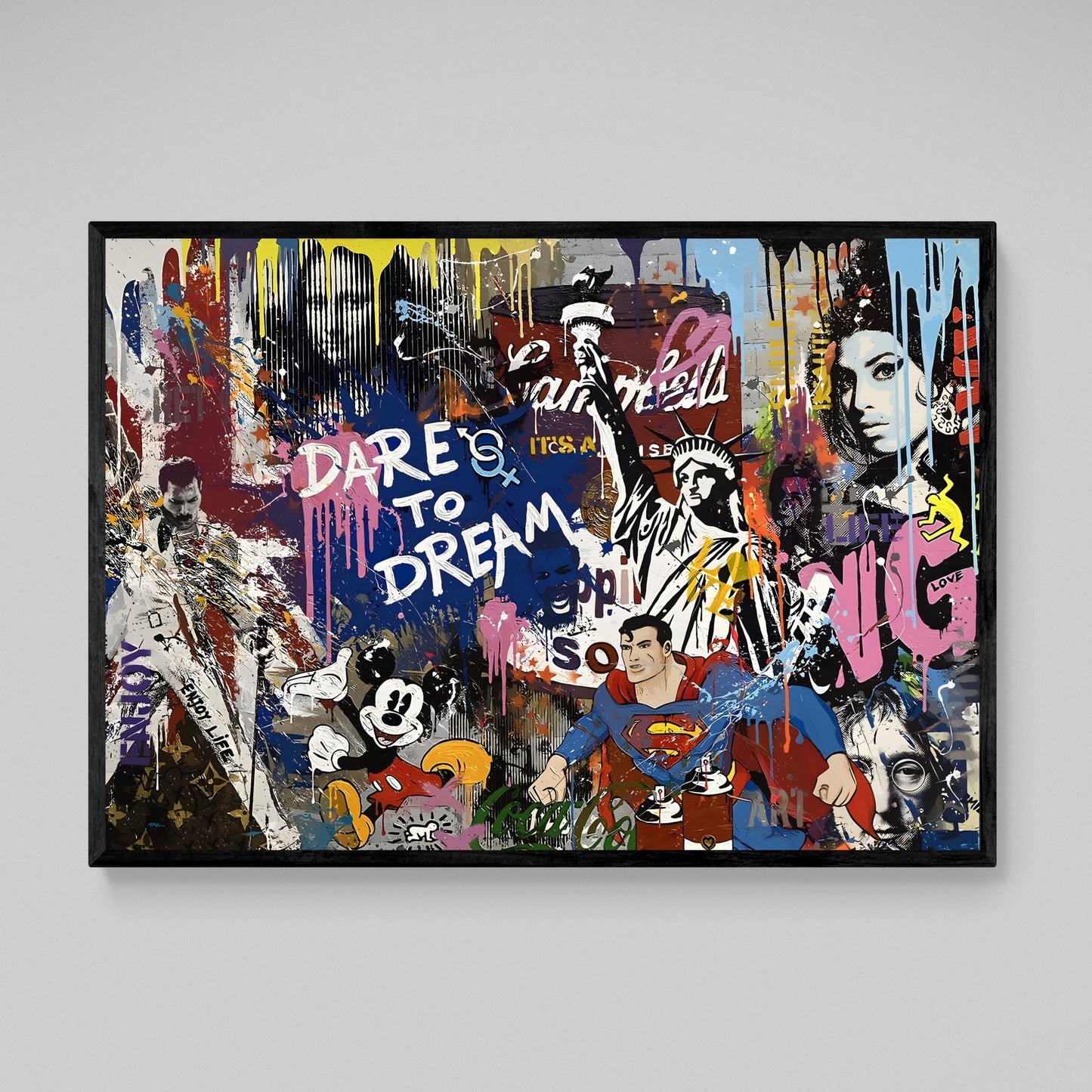 Graffitis Canvas - Luxury Art Canvas