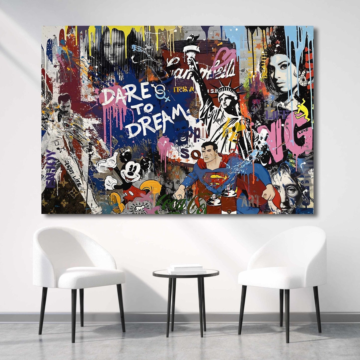 Graffitis Canvas - Luxury Art Canvas