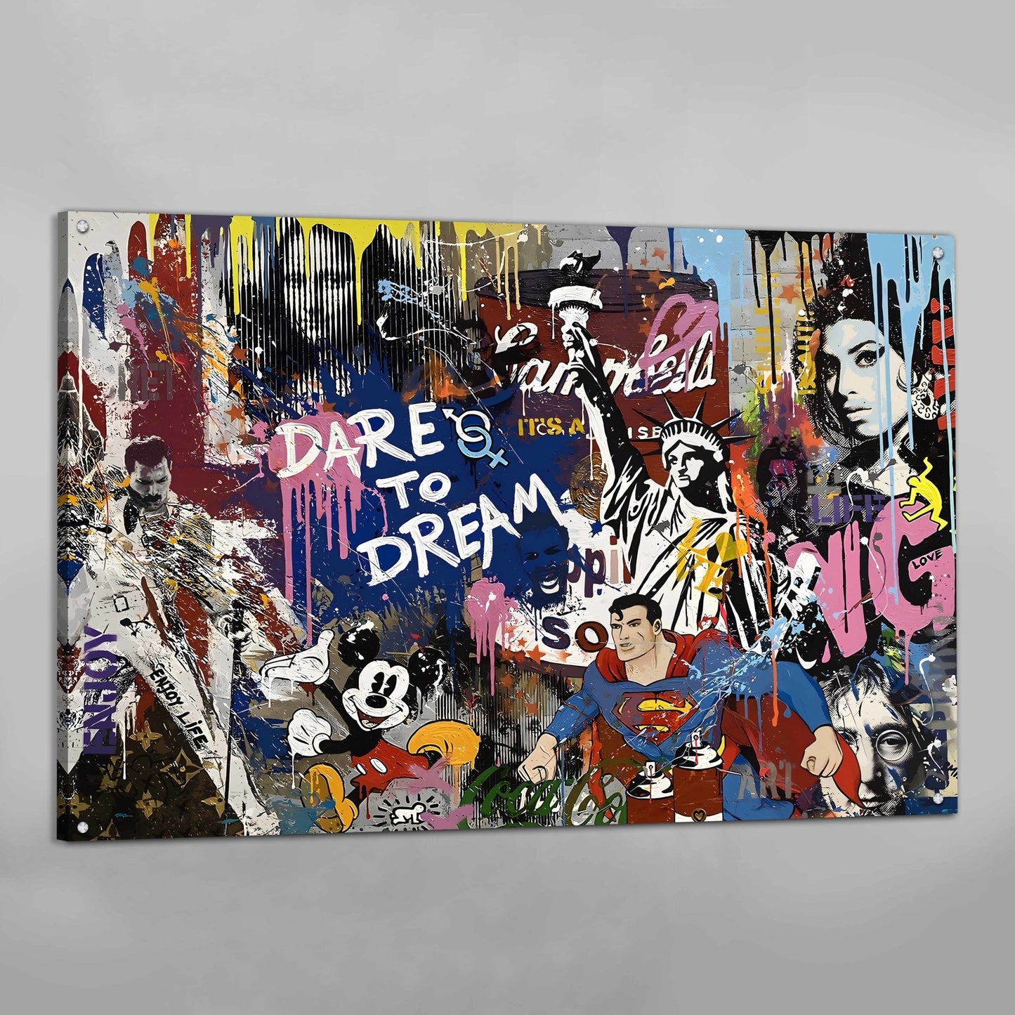 Graffitis Canvas - Luxury Art Canvas