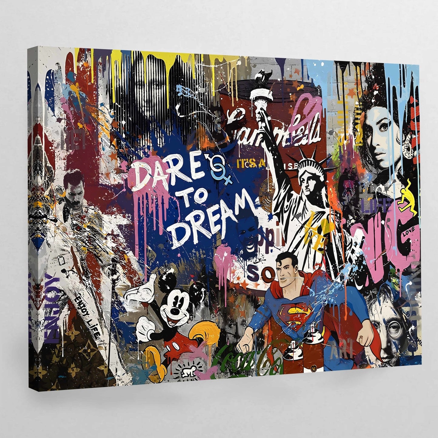 Graffitis Canvas - Luxury Art Canvas