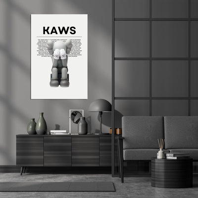 Grey HypeBeast Canvas Wall Art - Luxury Art Canvas