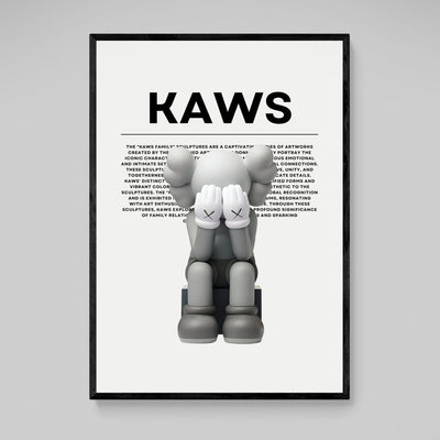 Grey HypeBeast Canvas Wall Art - Luxury Art Canvas