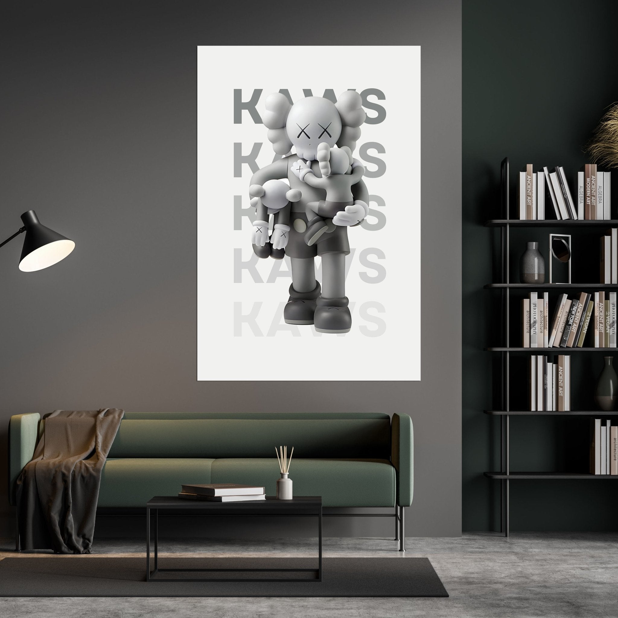 Grey Toy HypeBeast Canvas - Luxury Art Canvas