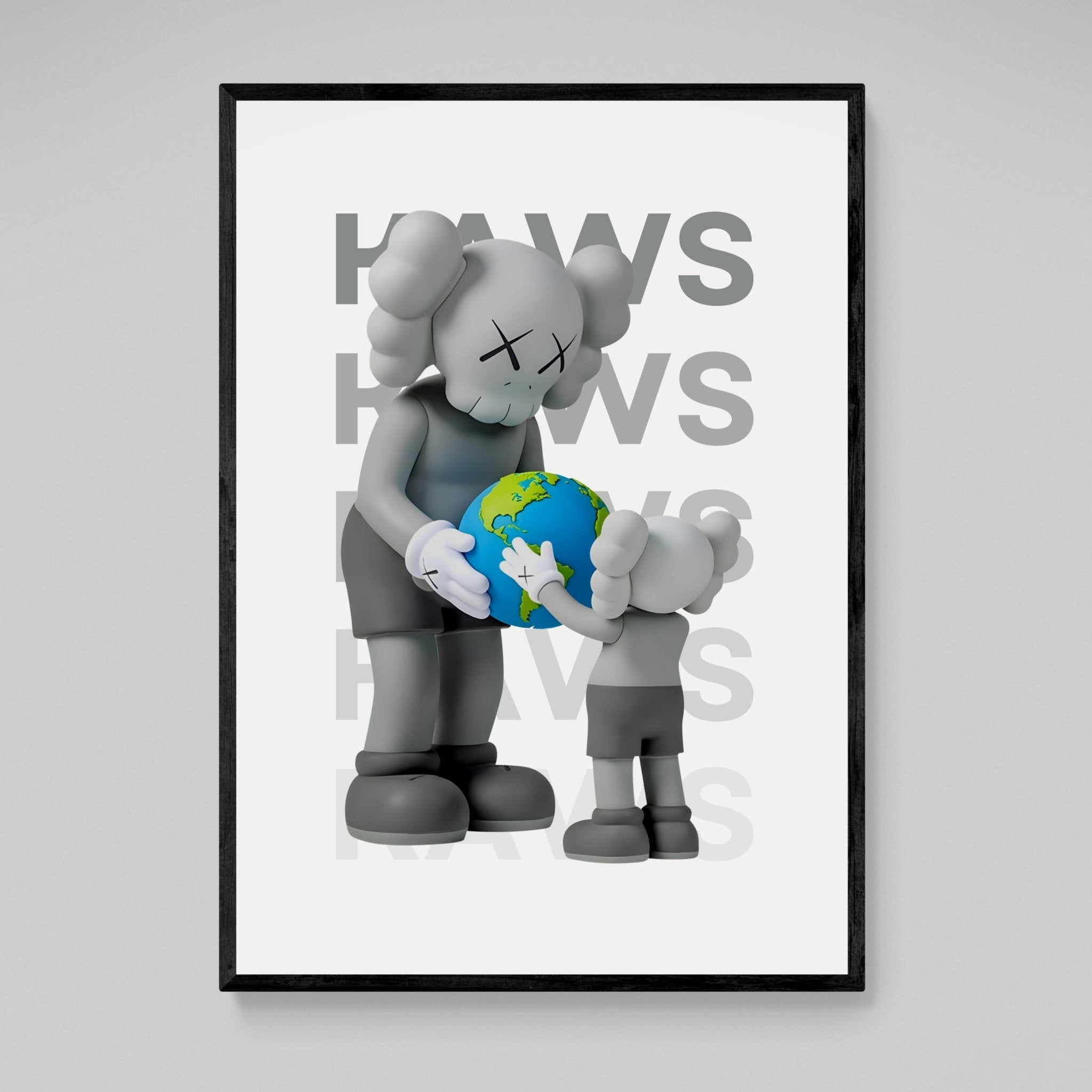 Grey Toy HypeBeast Wall Art - Luxury Art Canvas