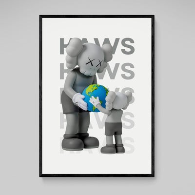 Grey Toy HypeBeast Wall Art - Luxury Art Canvas