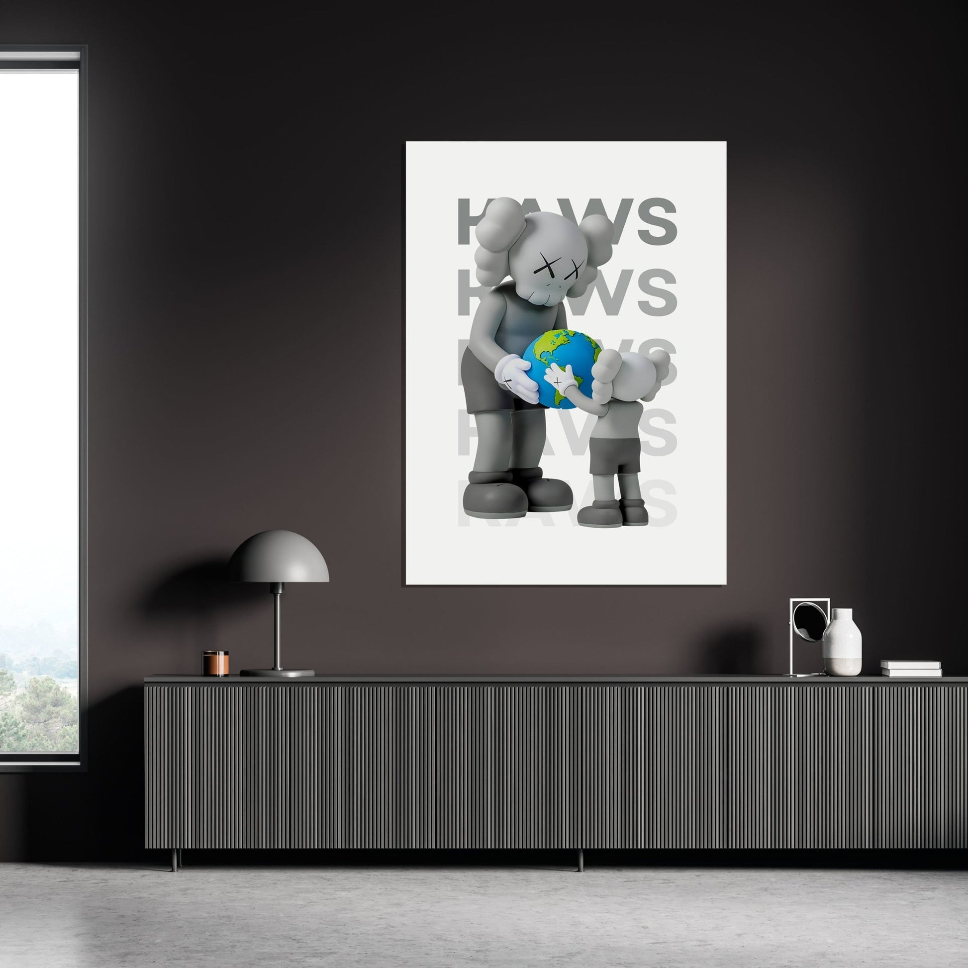 Grey Toy HypeBeast Wall Art - Luxury Art Canvas